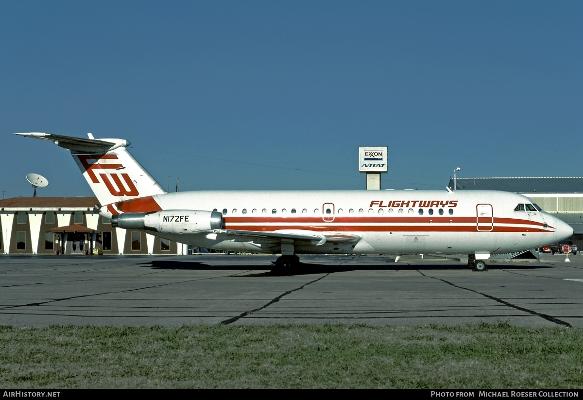 Aircraft Photo of N172FE | BAC 111-401AK One-Eleven | Flightways | AirHistory.net #687843