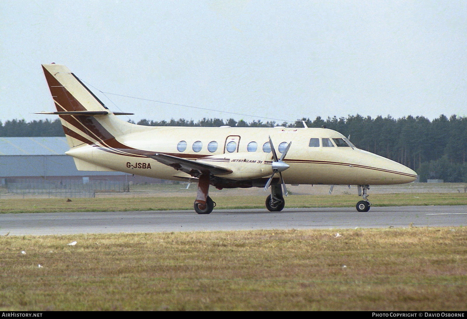 Aircraft Photo of G-JSBA | British Aerospace BAe-3101 Jetstream 31 | AirHistory.net #687844