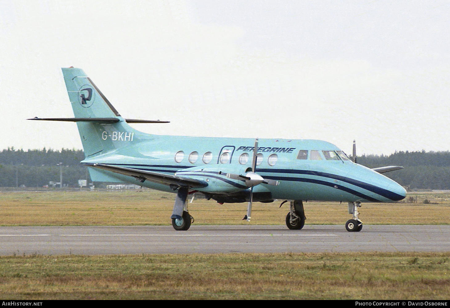 Aircraft Photo of G-BKHI | British Aerospace BAe-3101 Jetstream 31 | Peregrine Air Services | AirHistory.net #687861