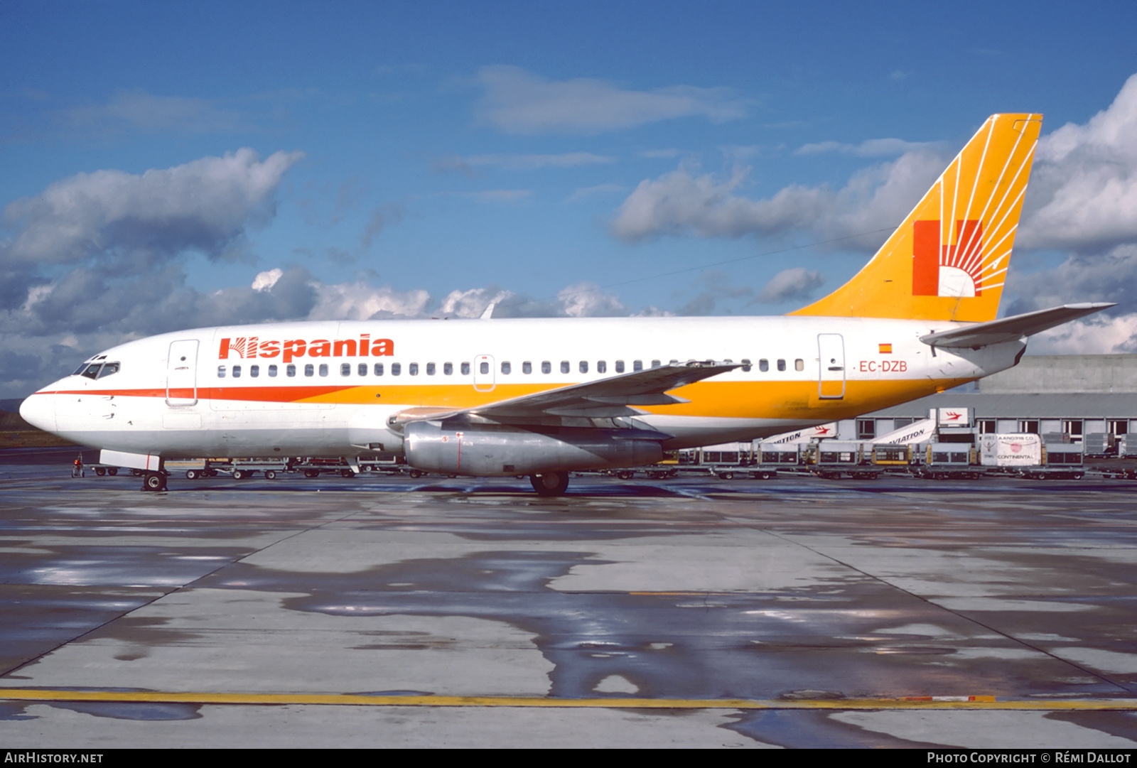 Aircraft Photo of EC-DZB | Boeing 737-248C | Hispania Líneas Aéreas | AirHistory.net #687881