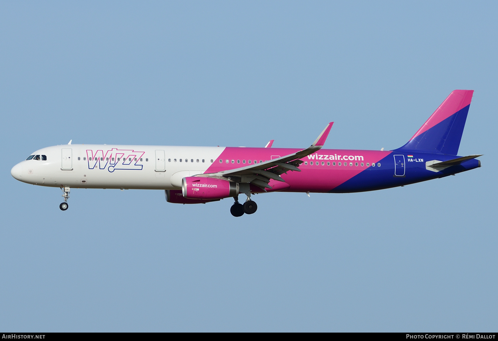 Aircraft Photo of HA-LXN | Airbus A321-231 | Wizz Air | AirHistory.net #687887