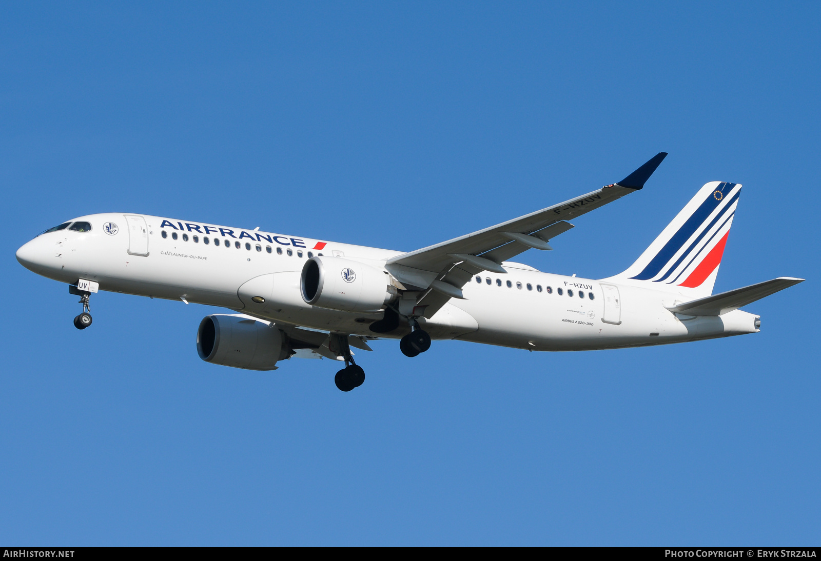 Aircraft Photo of F-HZUV | Airbus A220-371 (BD-500-1A11) | Air France | AirHistory.net #687895