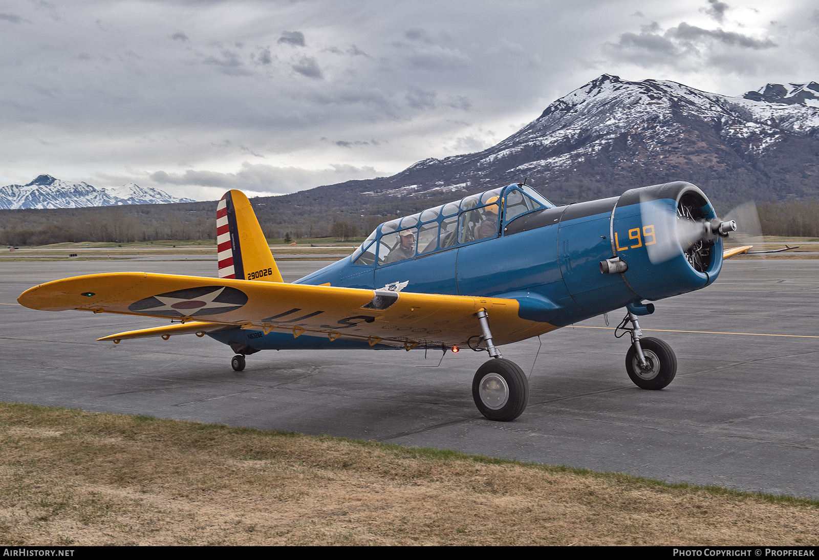 Aircraft Photo of N63282 | Vultee BT-13B Valiant | AirHistory.net #687897