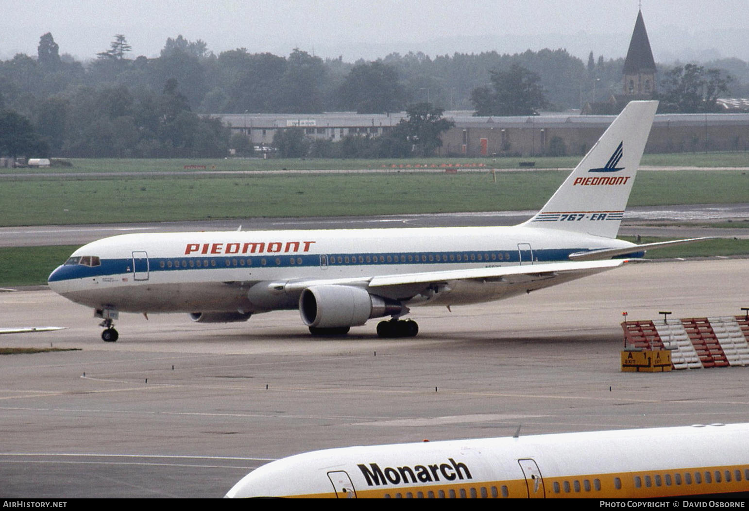 Aircraft Photo of N607P | Boeing 767-201/ER | Piedmont Airlines | AirHistory.net #687905