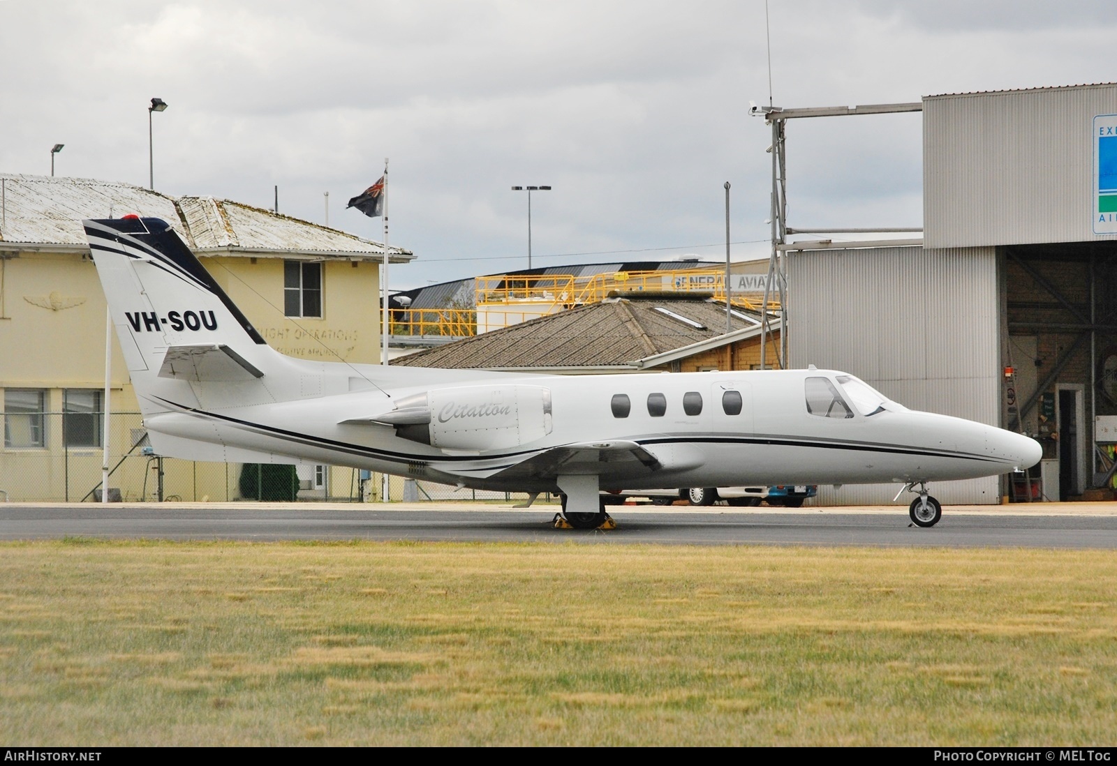 Aircraft Photo of VH-SOU | Cessna 500 Citation I | AirHistory.net #687910