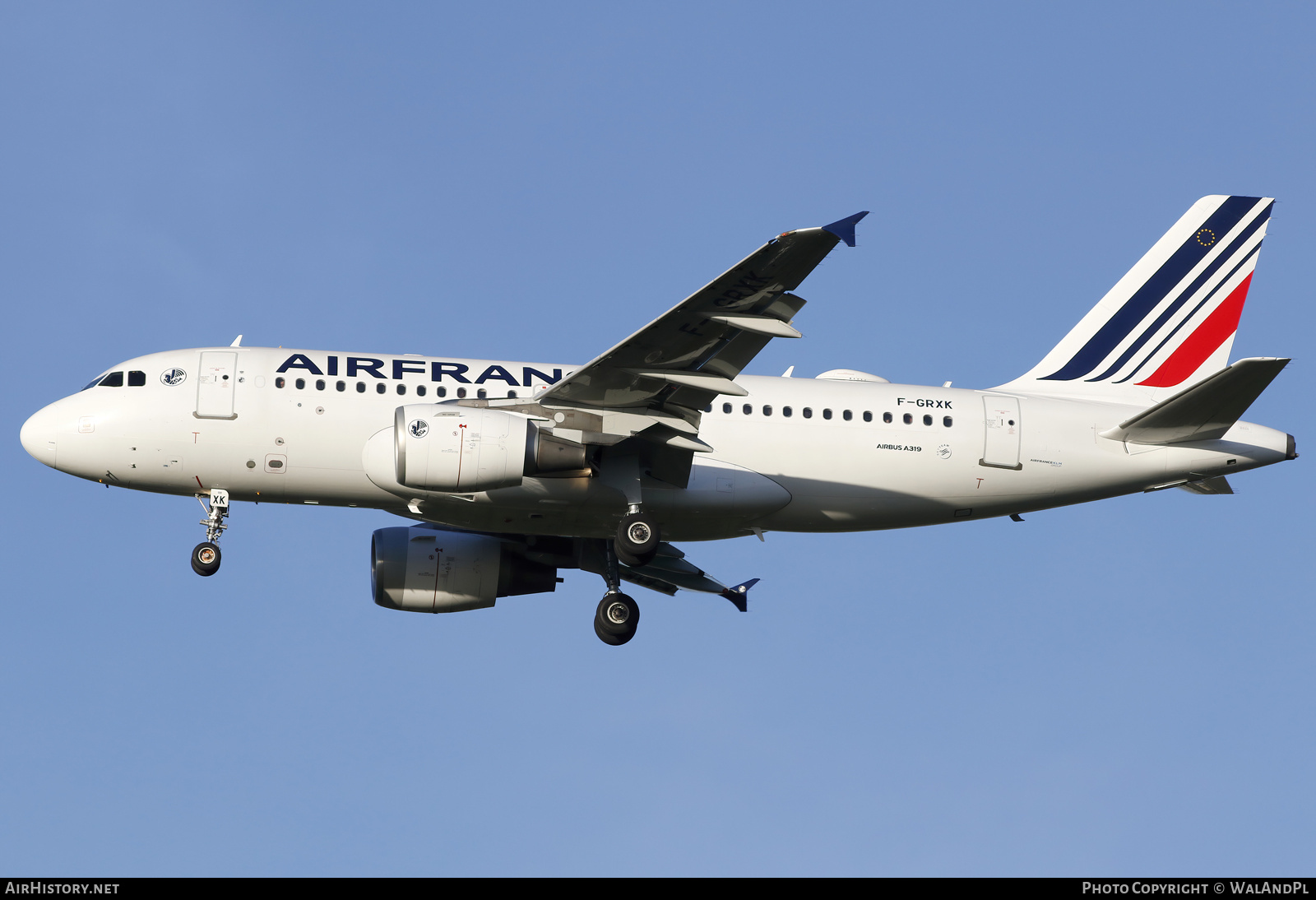 Aircraft Photo of F-GRXK | Airbus A319-111LR | Air France | AirHistory.net #687927