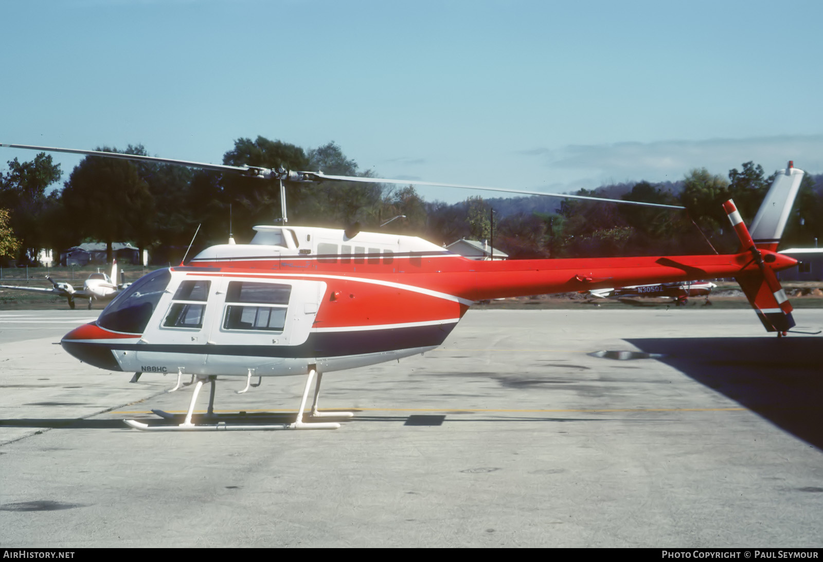 Aircraft Photo of N88HC | Bell 206B-2 JetRanger II | AirHistory.net #687929