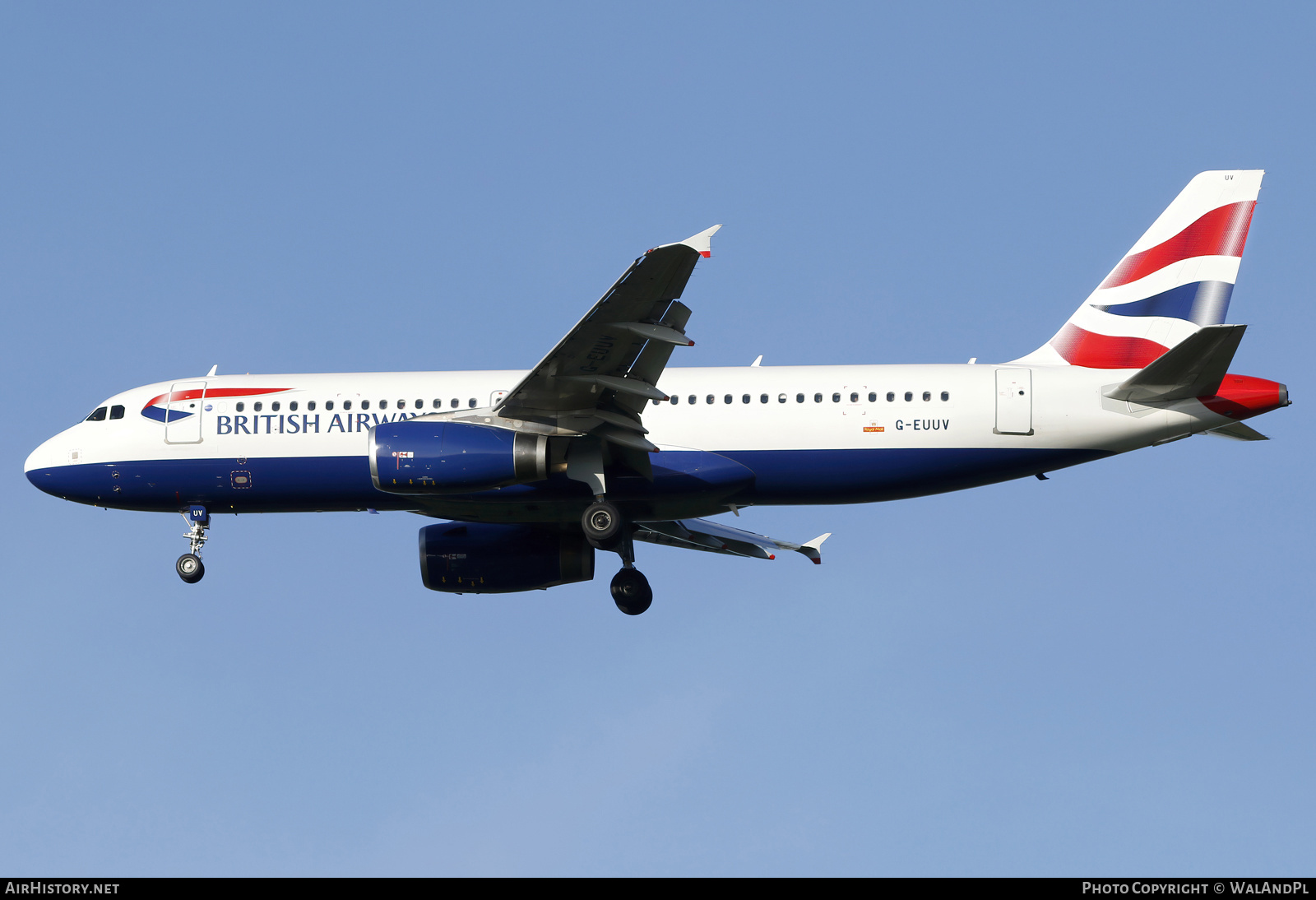 Aircraft Photo of G-EUUV | Airbus A320-232 | British Airways | AirHistory.net #687930