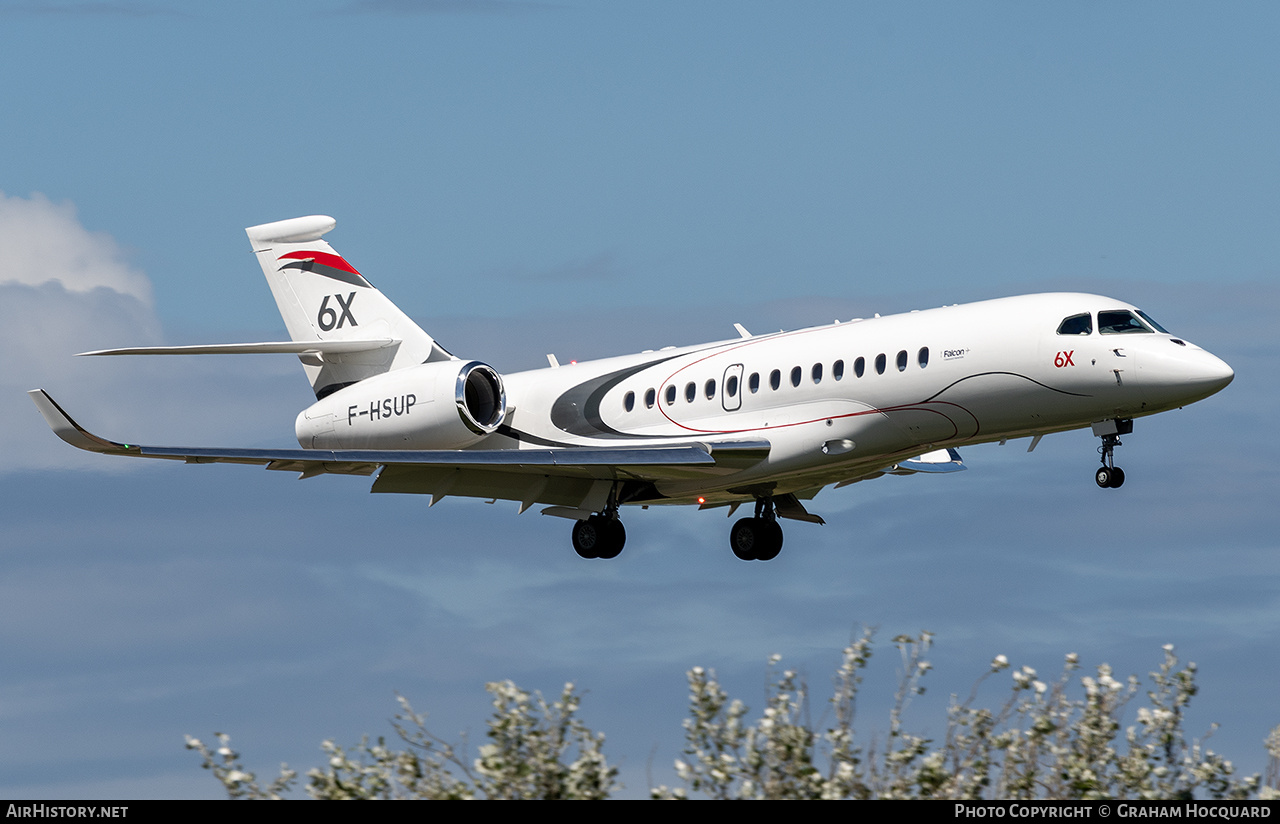 Aircraft Photo of F-HSUP | Dassault Falcon 6X | AirHistory.net #687934