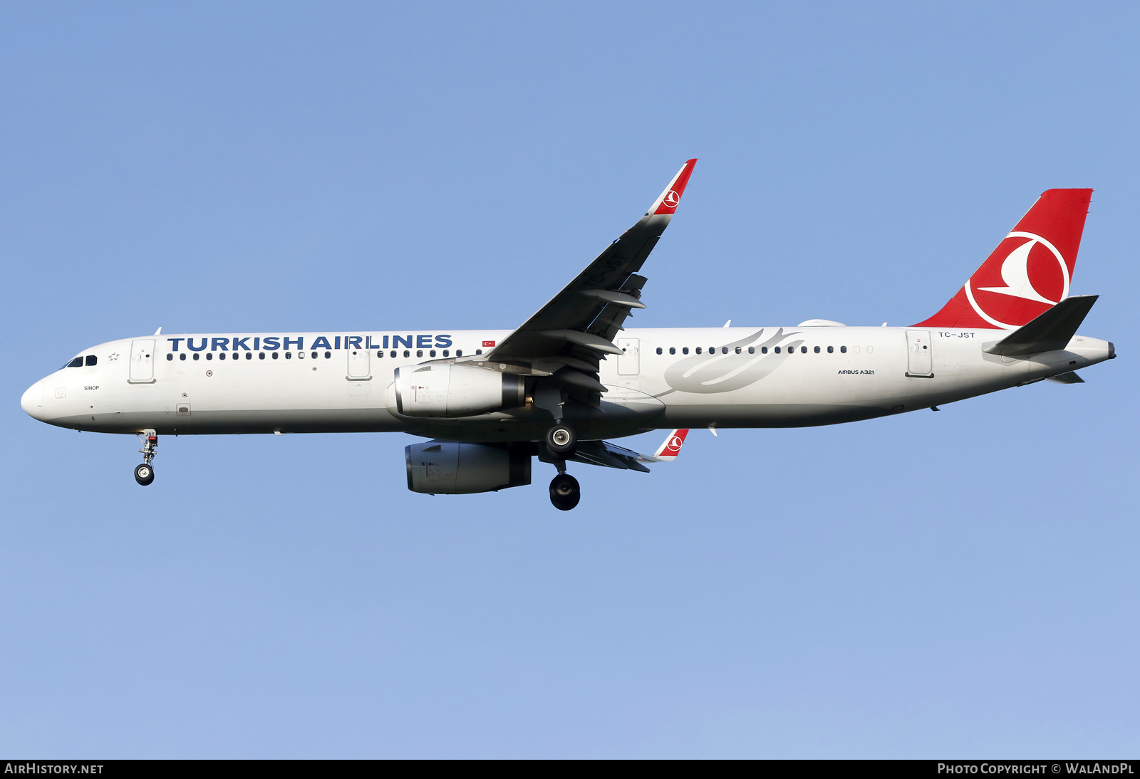 Aircraft Photo of TC-JST | Airbus A321-231 | Turkish Airlines | AirHistory.net #687940