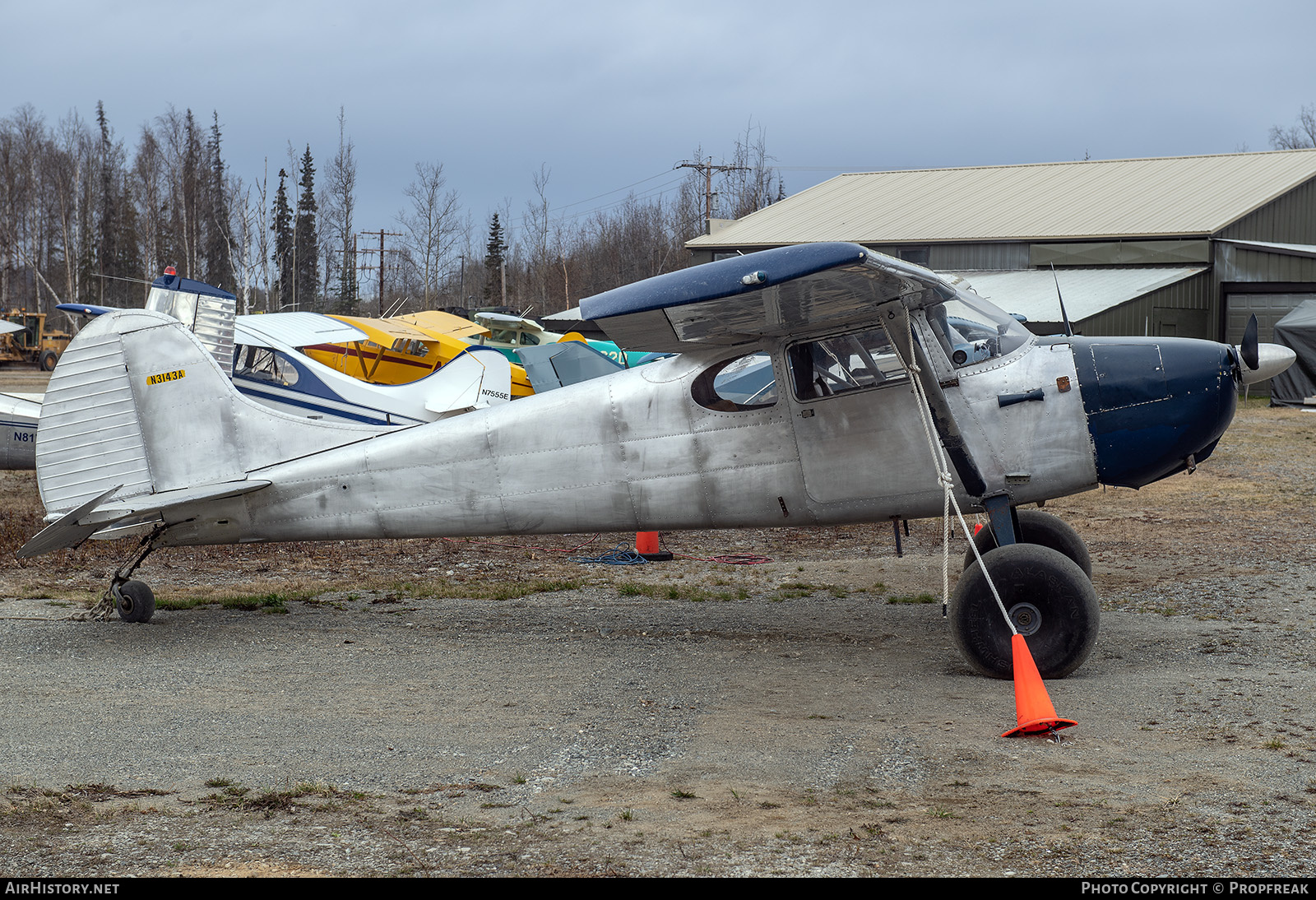 Aircraft Photo of N3143A | Cessna 170B | AirHistory.net #687948