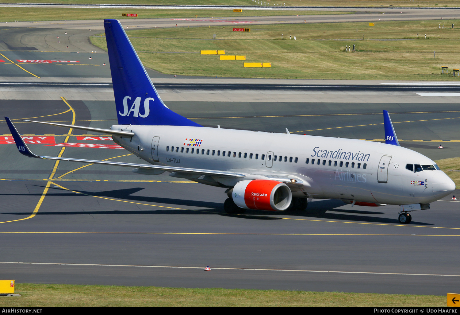 Aircraft Photo of LN-TUJ | Boeing 737-705 | Scandinavian Airlines - SAS | AirHistory.net #687951