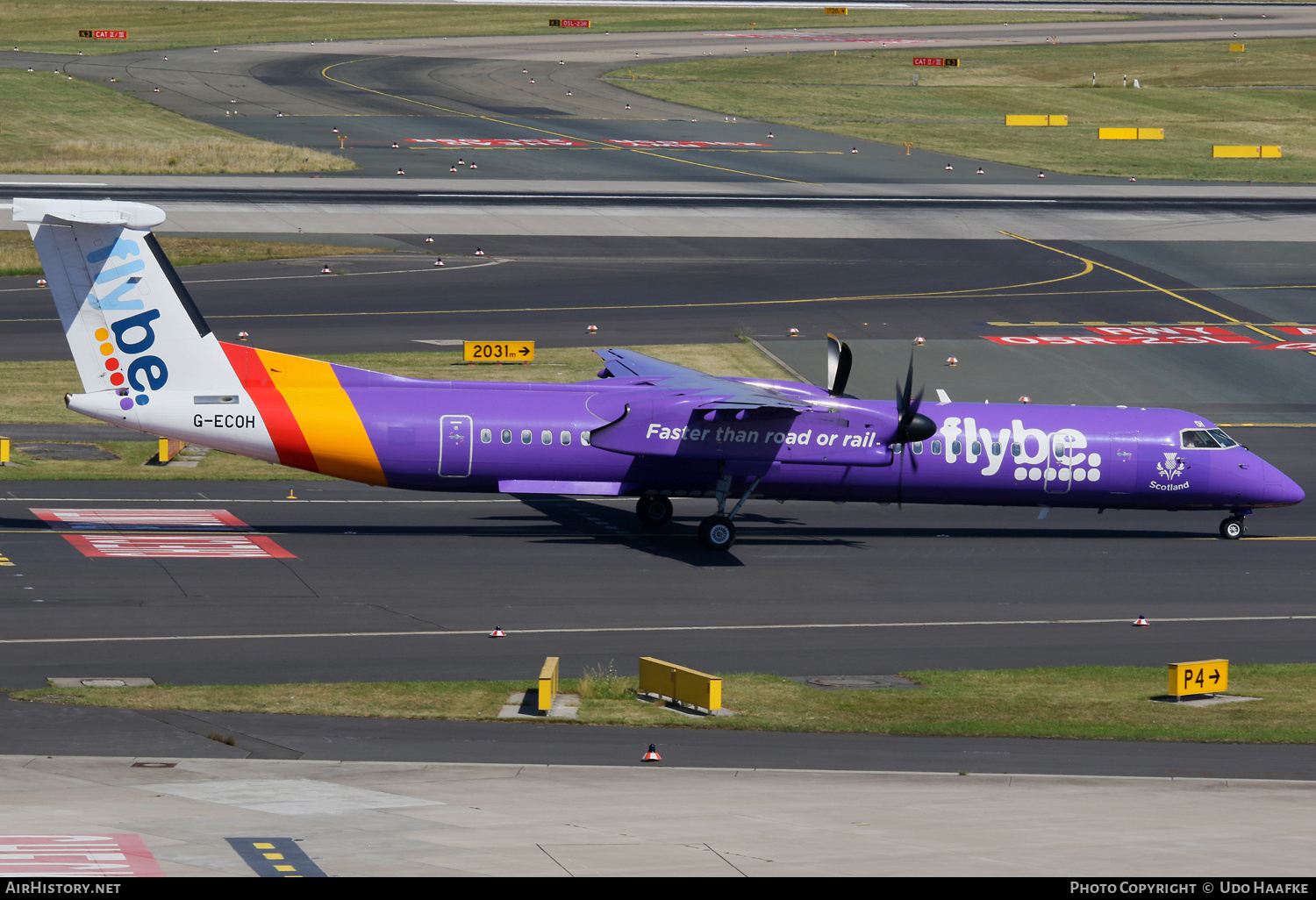 Aircraft Photo of G-ECOH | Bombardier DHC-8-402 Dash 8 | Flybe | AirHistory.net #687958