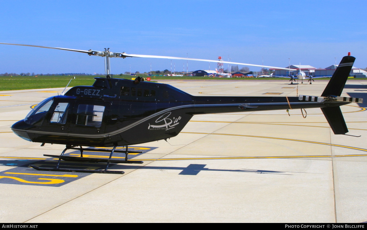 Aircraft Photo of G-GEZZ | Bell AB-206B JetRanger II | Rise Helicopters | AirHistory.net #687969