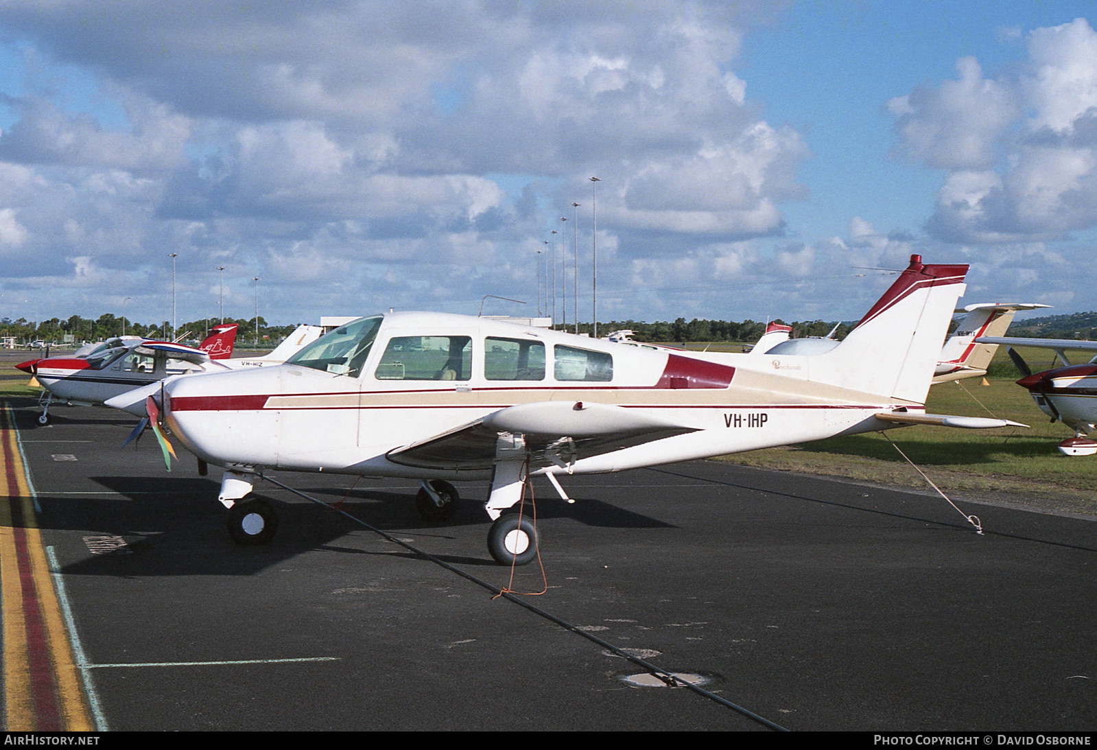 Aircraft Photo of VH-IHP | Beech C23 Sundowner 180 | AirHistory.net #687995