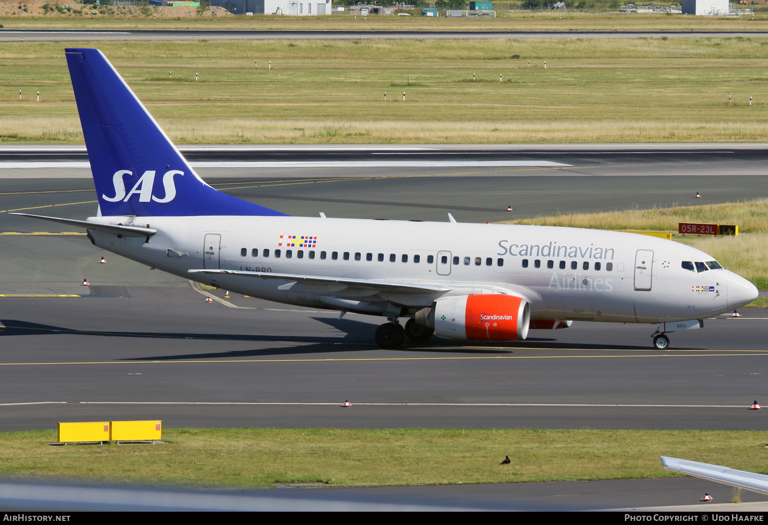 Aircraft Photo of LN-RRO | Boeing 737-683 | Scandinavian Airlines - SAS | AirHistory.net #687996