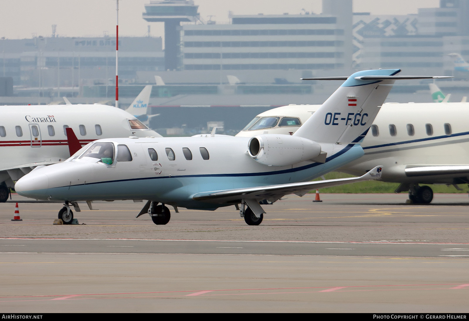 Aircraft Photo of OE-FGC | Cessna 525 CitationJet M2 | AirHistory.net #687998