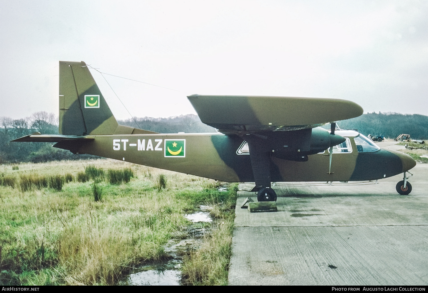 Aircraft Photo of 5T-MAZ | Britten-Norman BN-2A-21 Islander | Mauritania - Air Force | AirHistory.net #688073