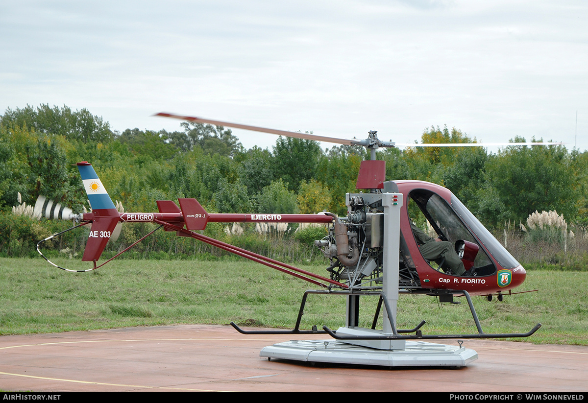 Aircraft Photo of AE-303 | Cicaré SVH-3 (simulator) | Argentina - Army | AirHistory.net #688075