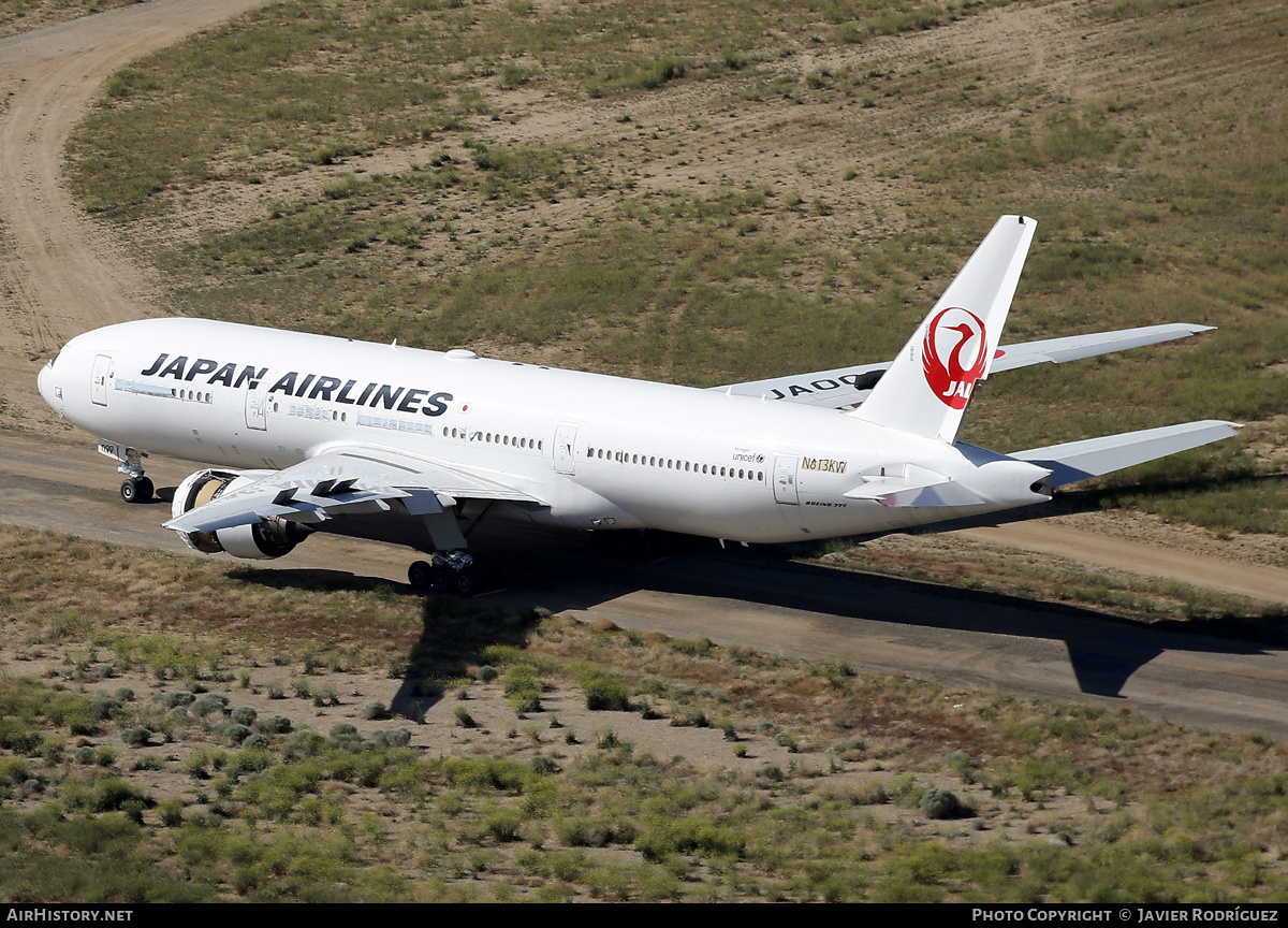 Aircraft Photo of N813KW | Boeing 777-289 | Japan Airlines - JAL | AirHistory.net #688109