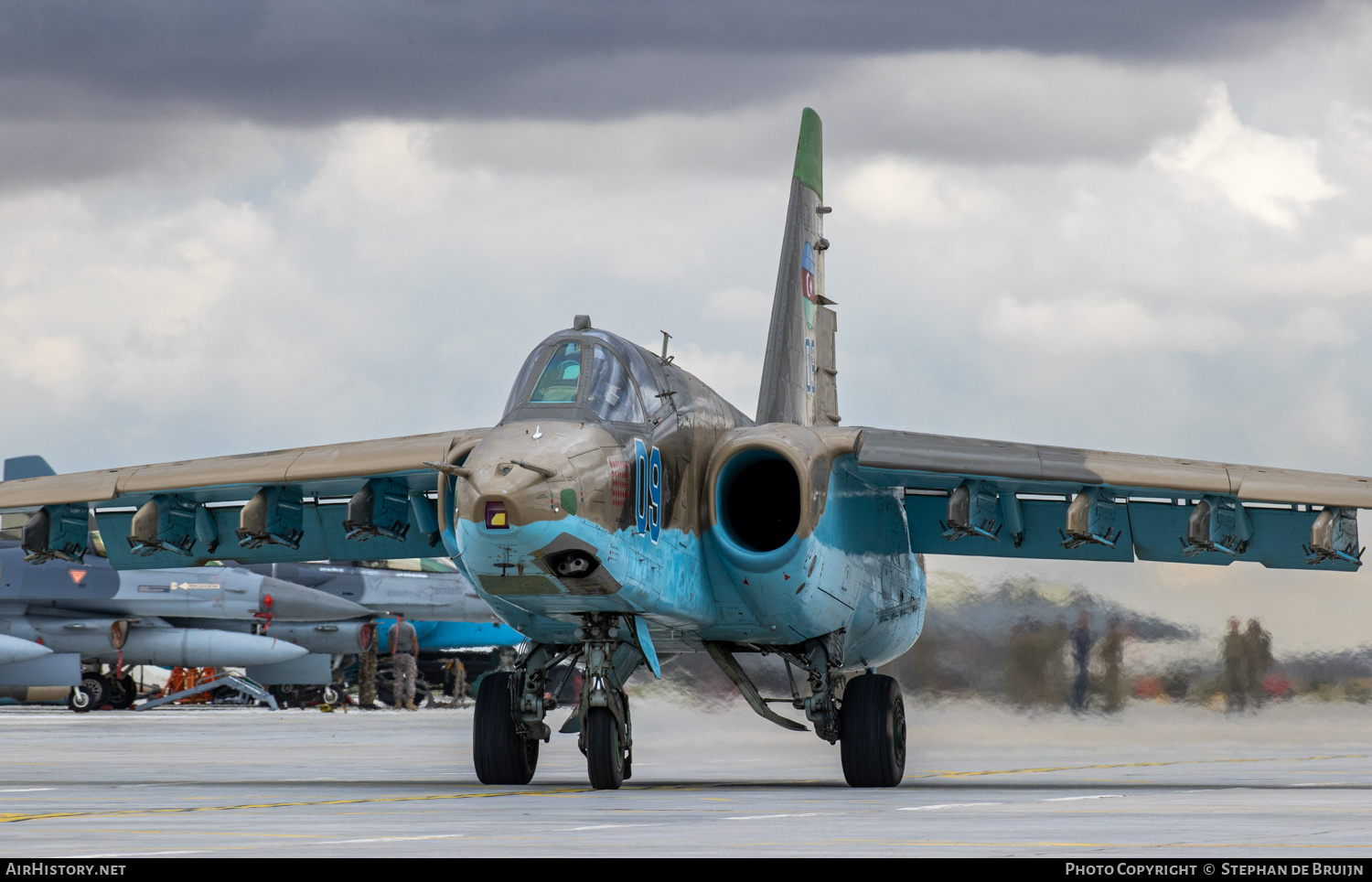 Aircraft Photo of 09 blue | Sukhoi Su-25 | Azerbaijan - Air Force | AirHistory.net #688160