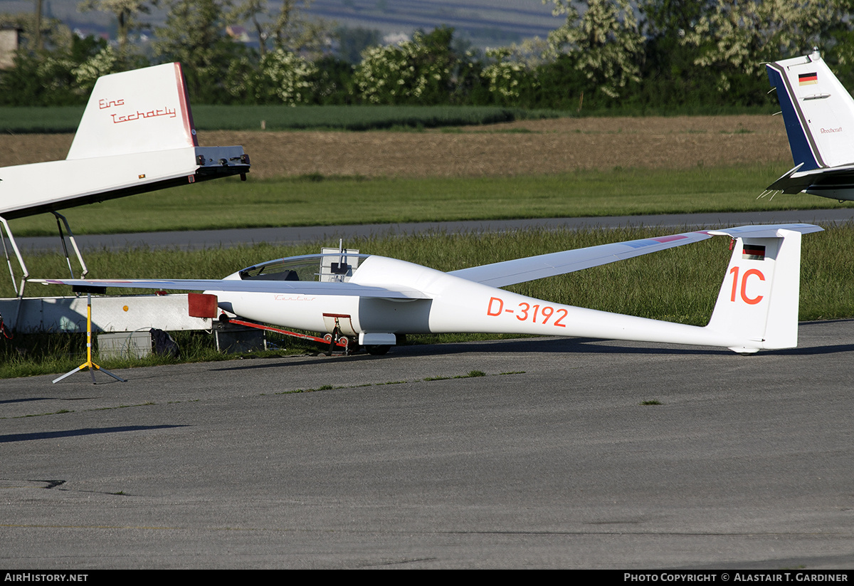 Aircraft Photo of D-3192 | Schempp-Hirth Ventus b | AirHistory.net #688165