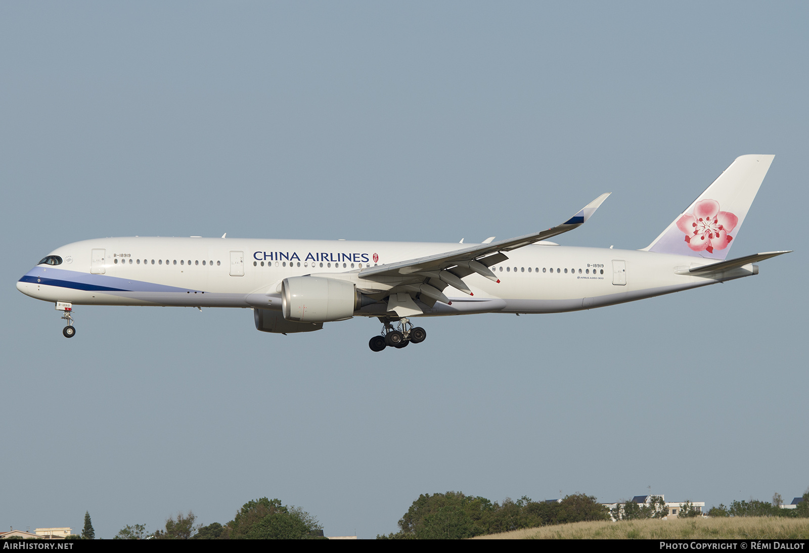 Aircraft Photo of B-18919 | Airbus A350-941 | China Airlines | AirHistory.net #688173