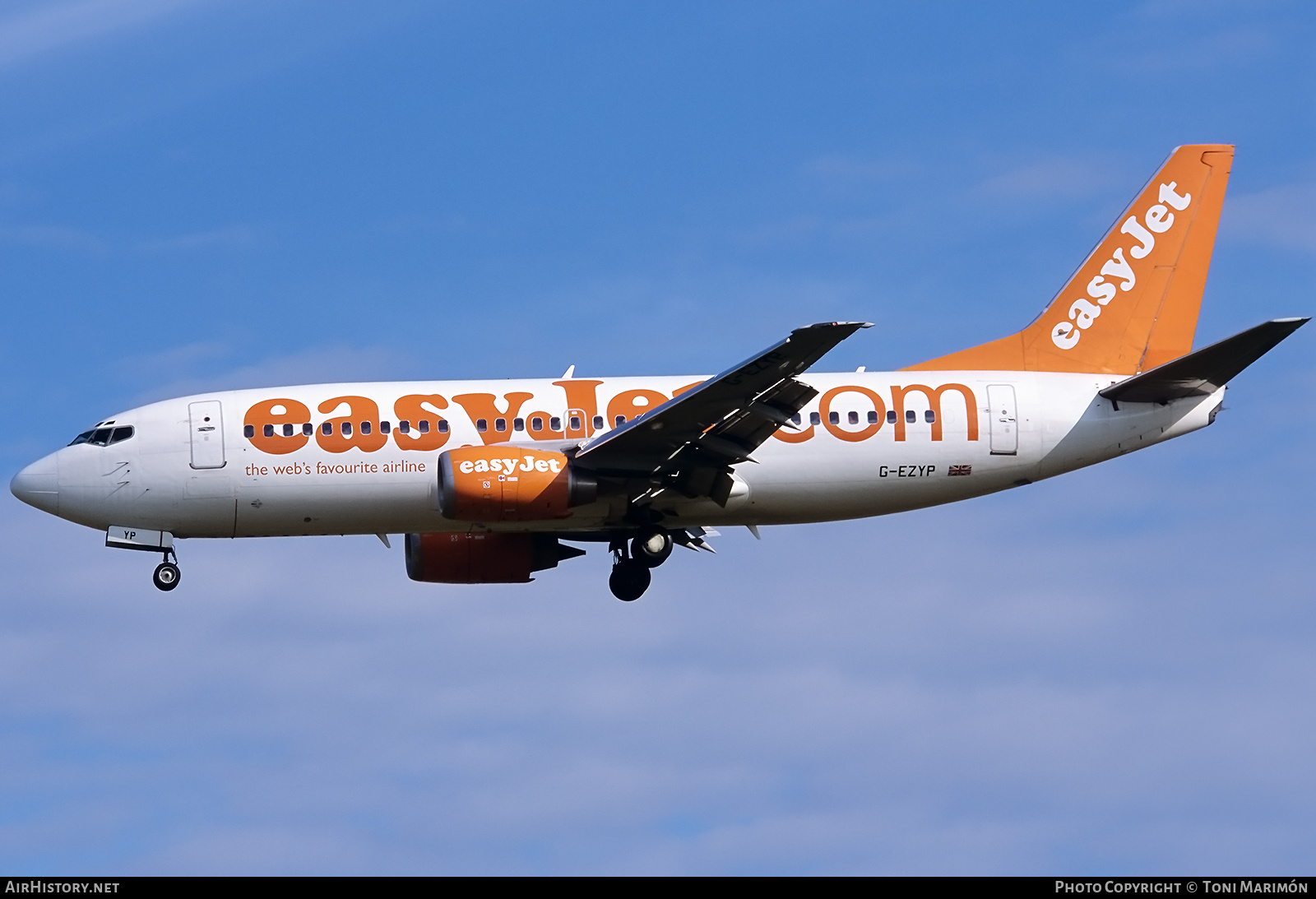Aircraft Photo of G-EZYP | Boeing 737-33V | EasyJet | AirHistory.net #688226
