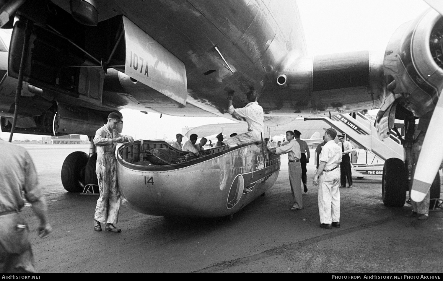 Aircraft Photo of N107A | Lockheed L-649 Constellation | Eastern Air Lines | AirHistory.net #688233