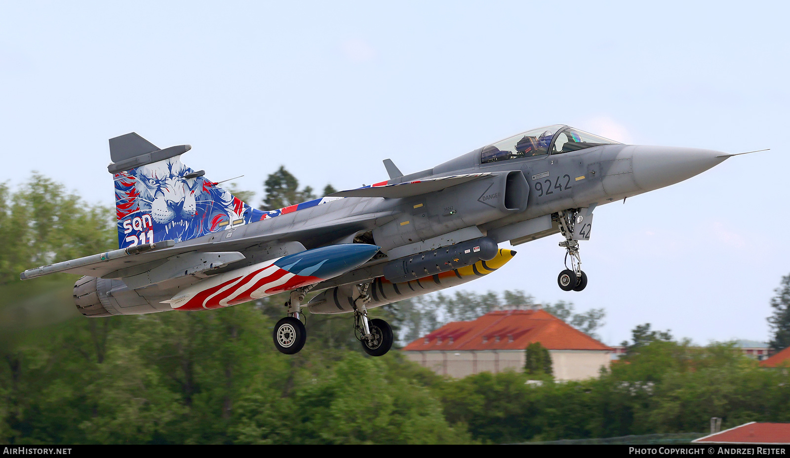 Aircraft Photo of 9242 | Saab JAS 39C Gripen | Czechia - Air Force | AirHistory.net #688234