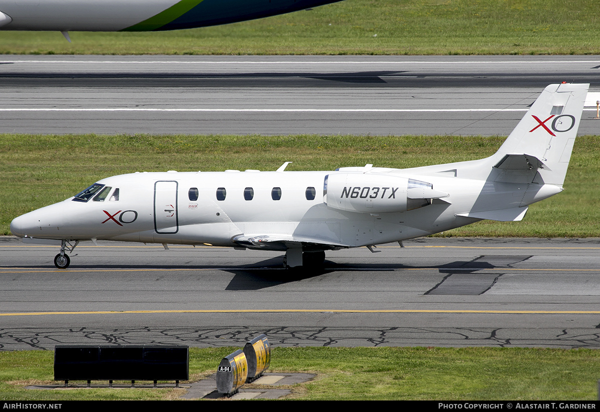 Aircraft Photo of N603TX | Cessna 560XL Citation Excel | XOJet | AirHistory.net #688257