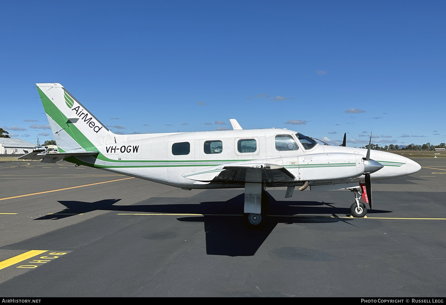 Aircraft Photo of VH-OGW | Piper PA-31P-350 Mojave A1 | AirMed | AirHistory.net #688272