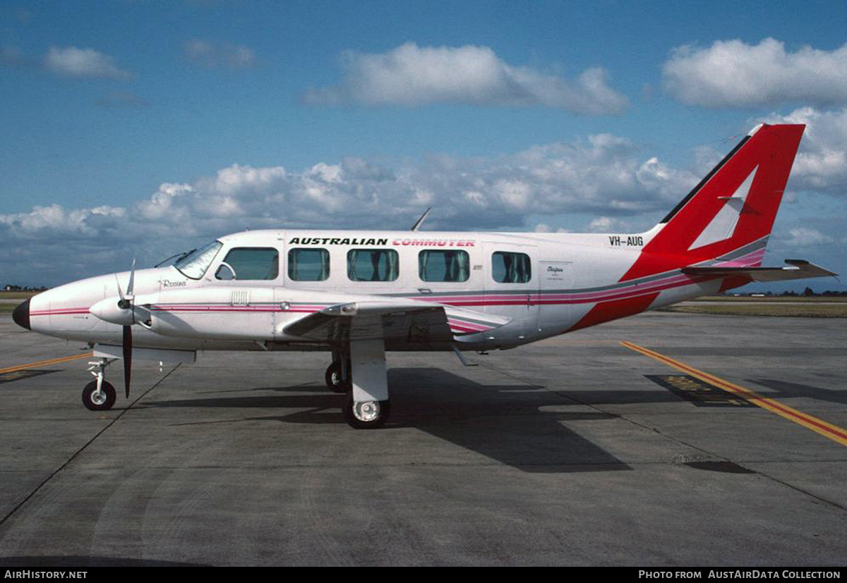 Aircraft Photo of VH-AUG | Piper PA-31-350 Navajo Chieftain | Australian Commuter Airlines | AirHistory.net #688278