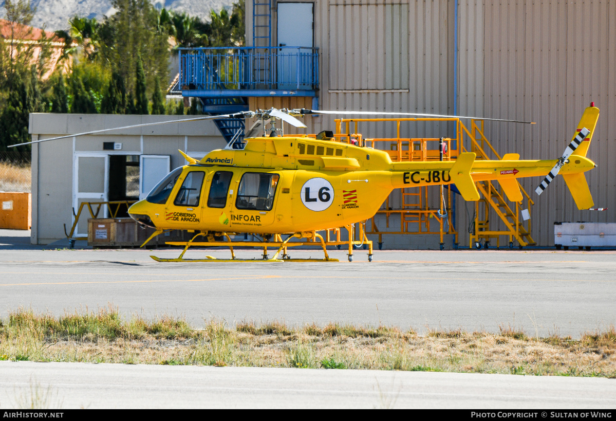 Aircraft Photo of EC-JBU | Bell 407 | Gobierno de Aragón | AirHistory.net #688284