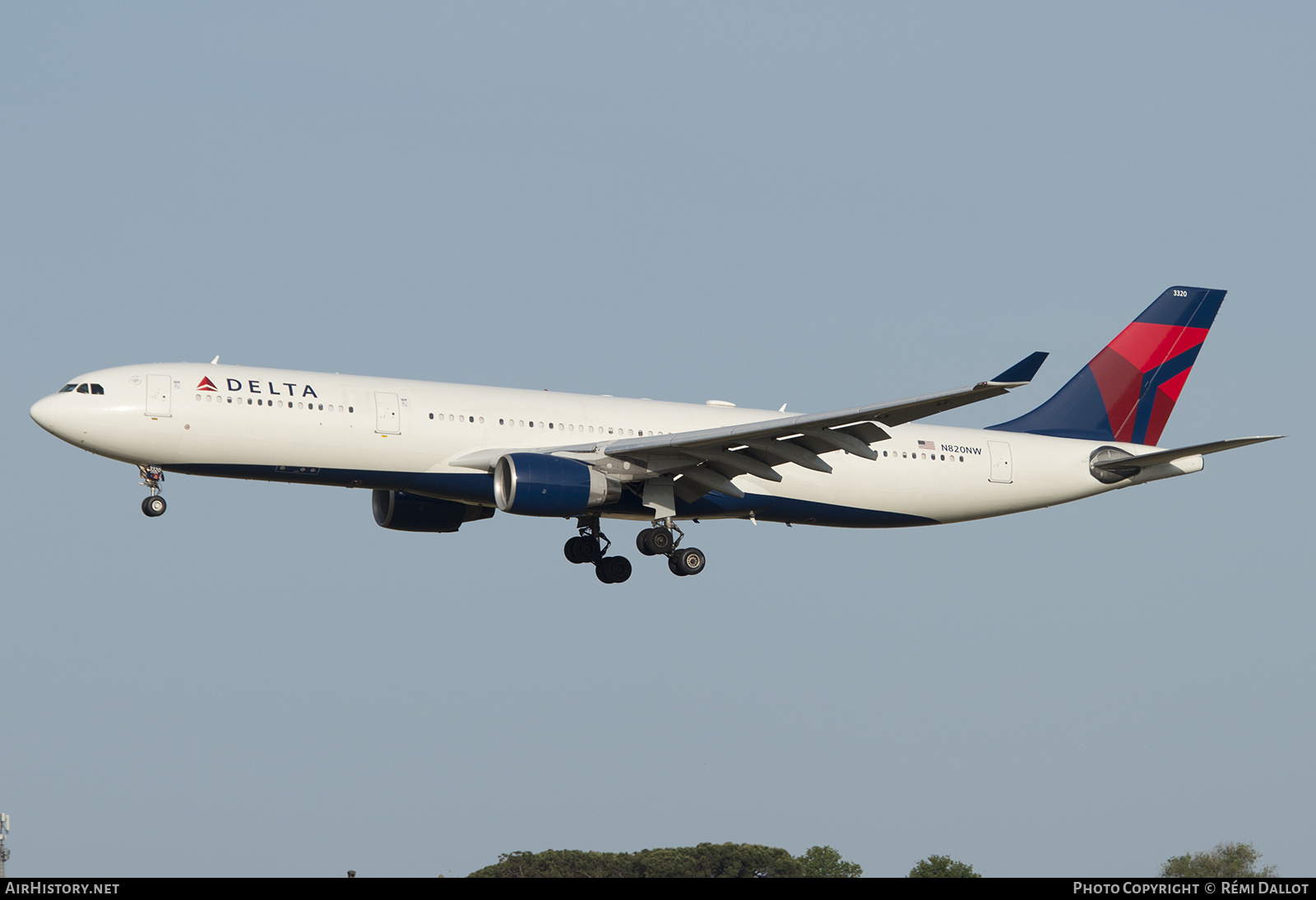 Aircraft Photo of N820NW | Airbus A330-323 | Delta Air Lines | AirHistory.net #688290