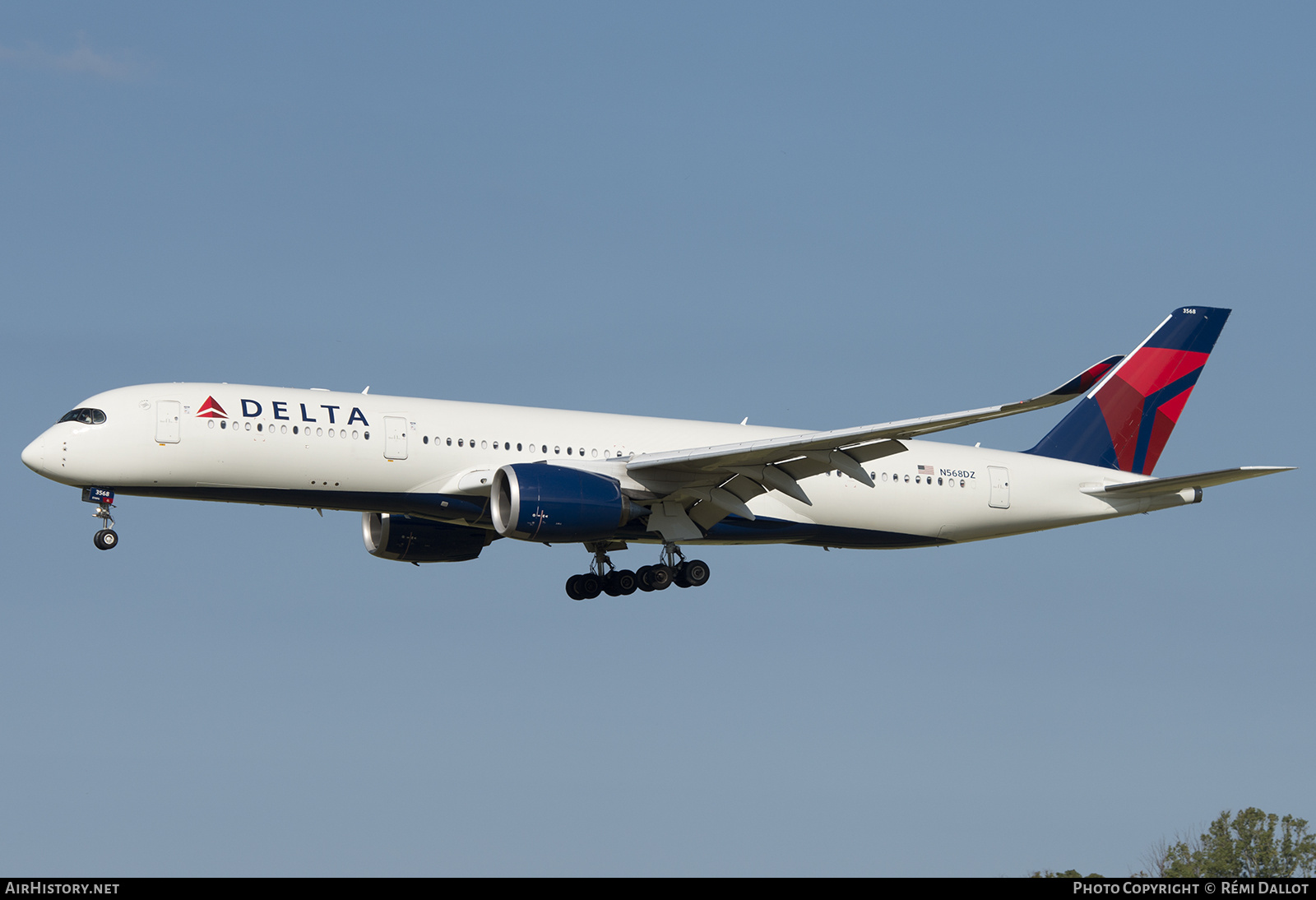 Aircraft Photo of N568DZ | Airbus A350-941 | Delta Air Lines | AirHistory.net #688293
