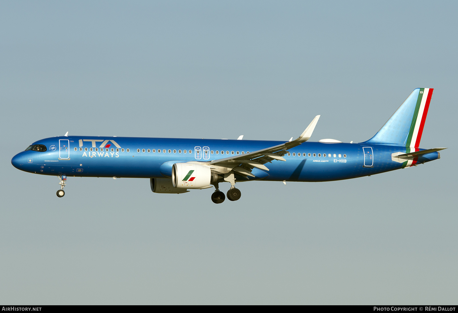 Aircraft Photo of EI-HXB | Airbus A321-271NX | ITA Airways | AirHistory.net #688296