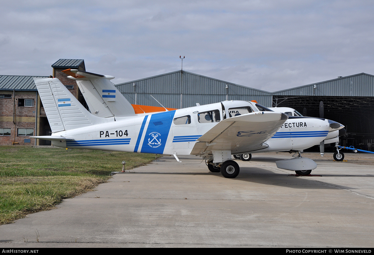 Aircraft Photo of PA-104 | Piper PA-28-181 Archer LX | Argentina - Coast Guard | AirHistory.net #688297