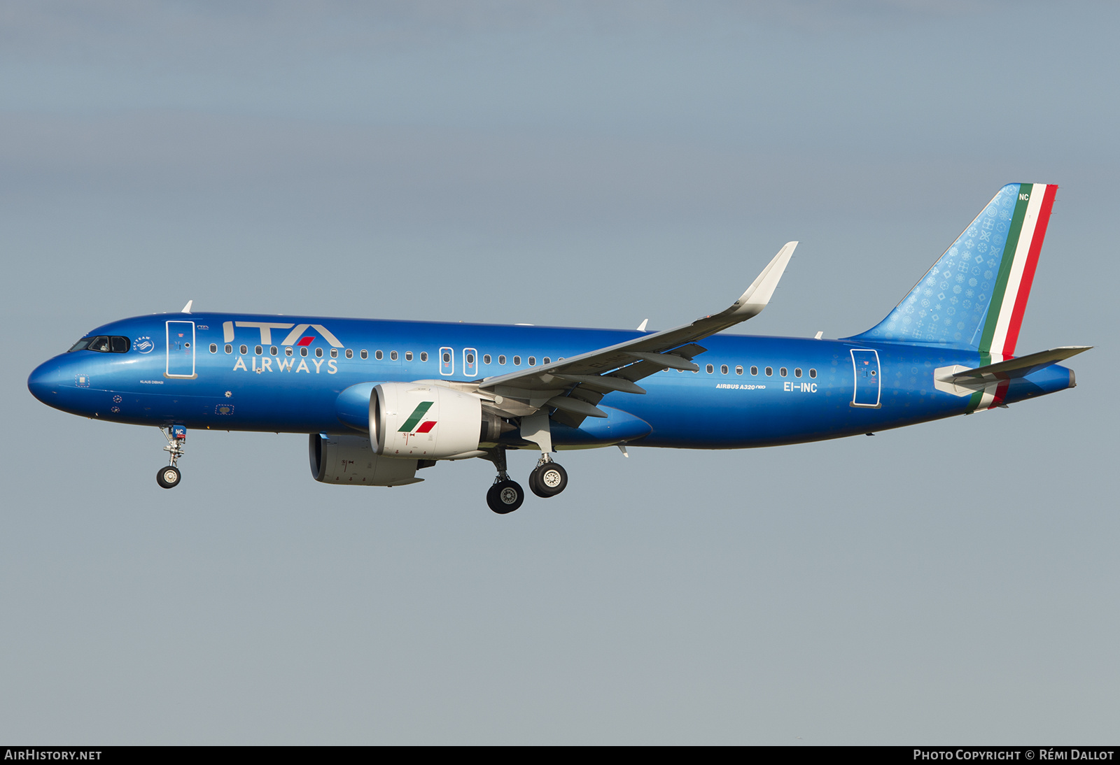 Aircraft Photo of EI-INC | Airbus A320-271N | ITA Airways | AirHistory.net #688304