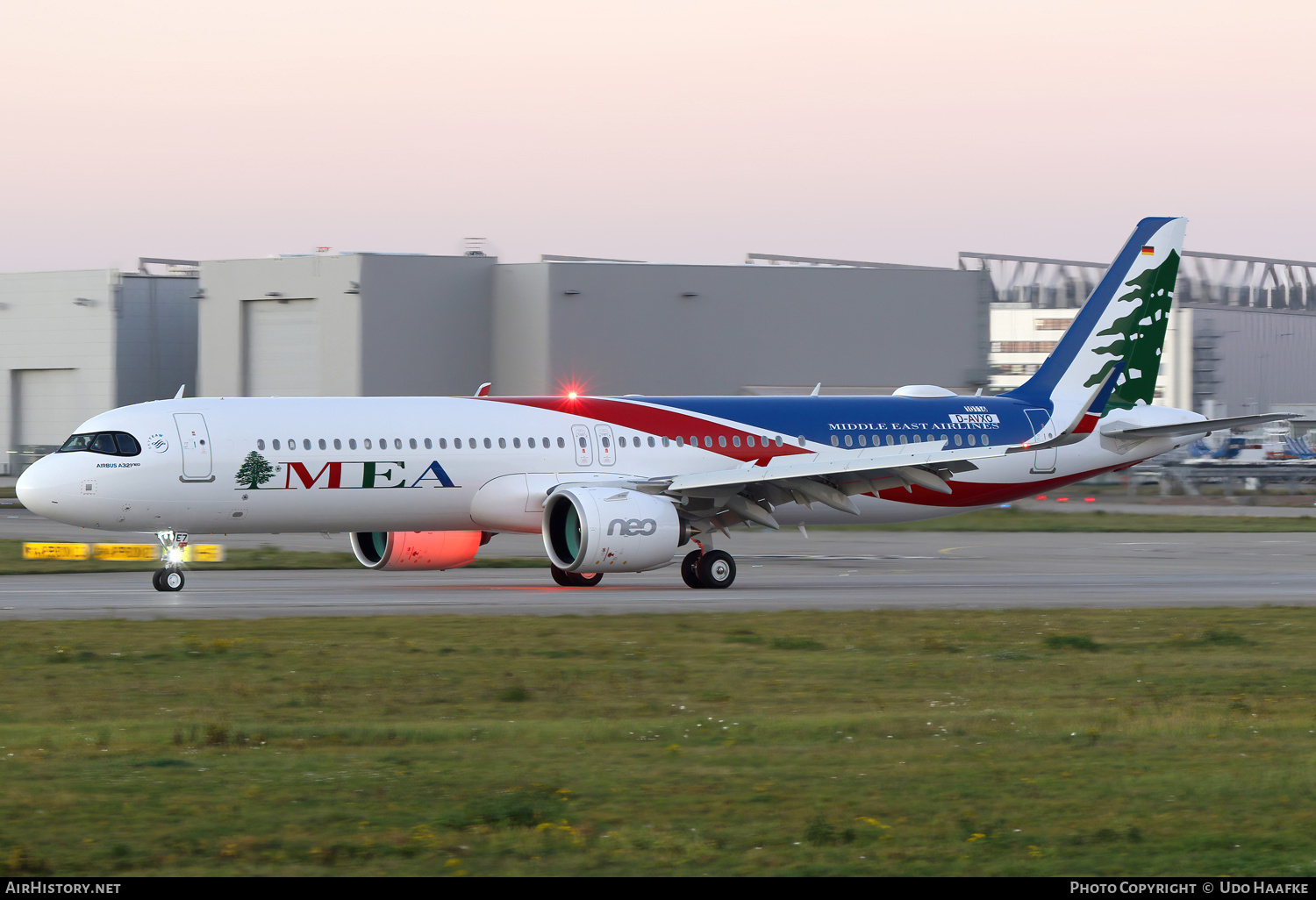 Aircraft Photo of D-AVXO / T7-ME7 | Airbus A321-271NX | MEA - Middle East Airlines | AirHistory.net #688312