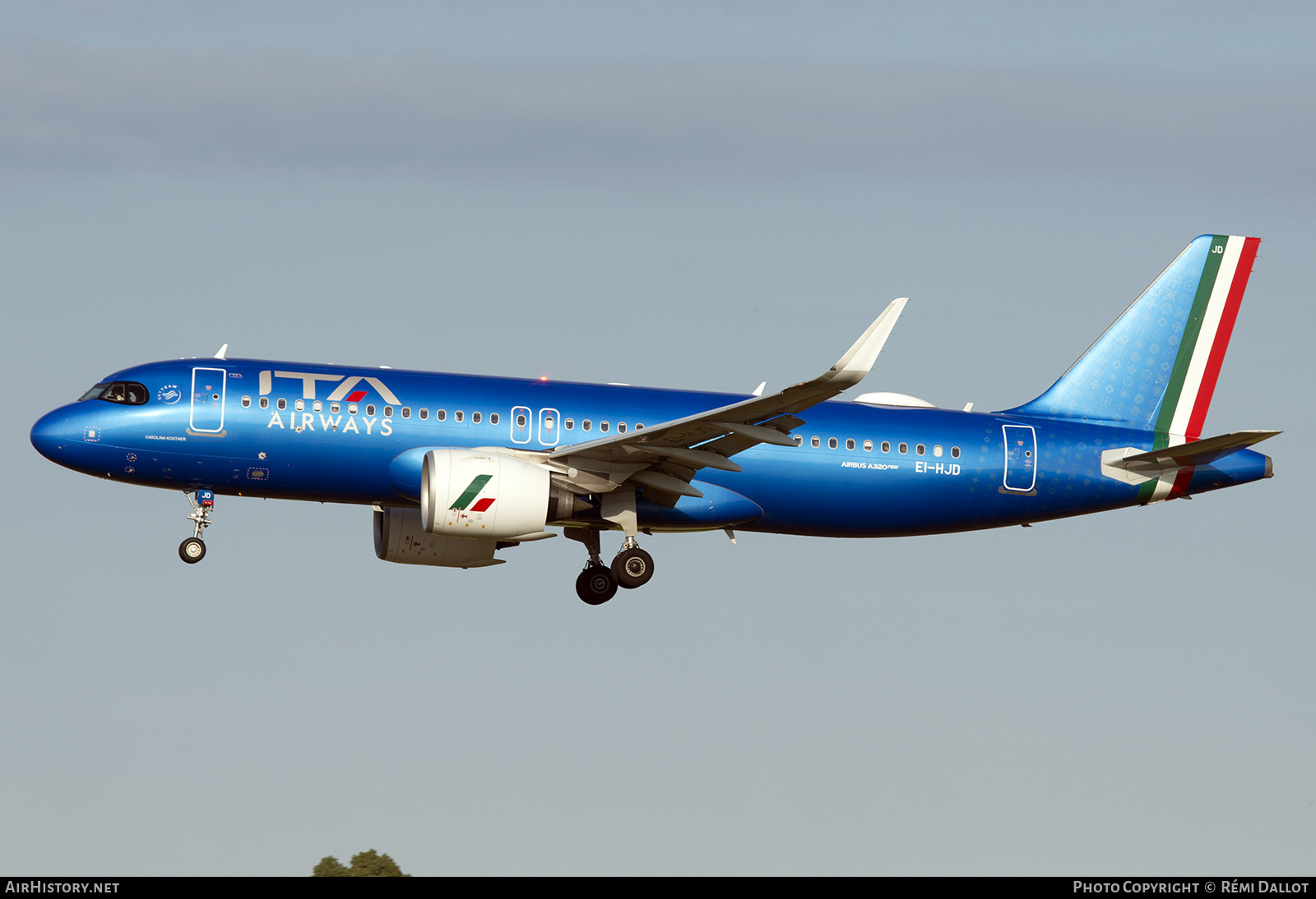 Aircraft Photo of EI-HJD | Airbus A320-272N | ITA Airways | AirHistory.net #688313