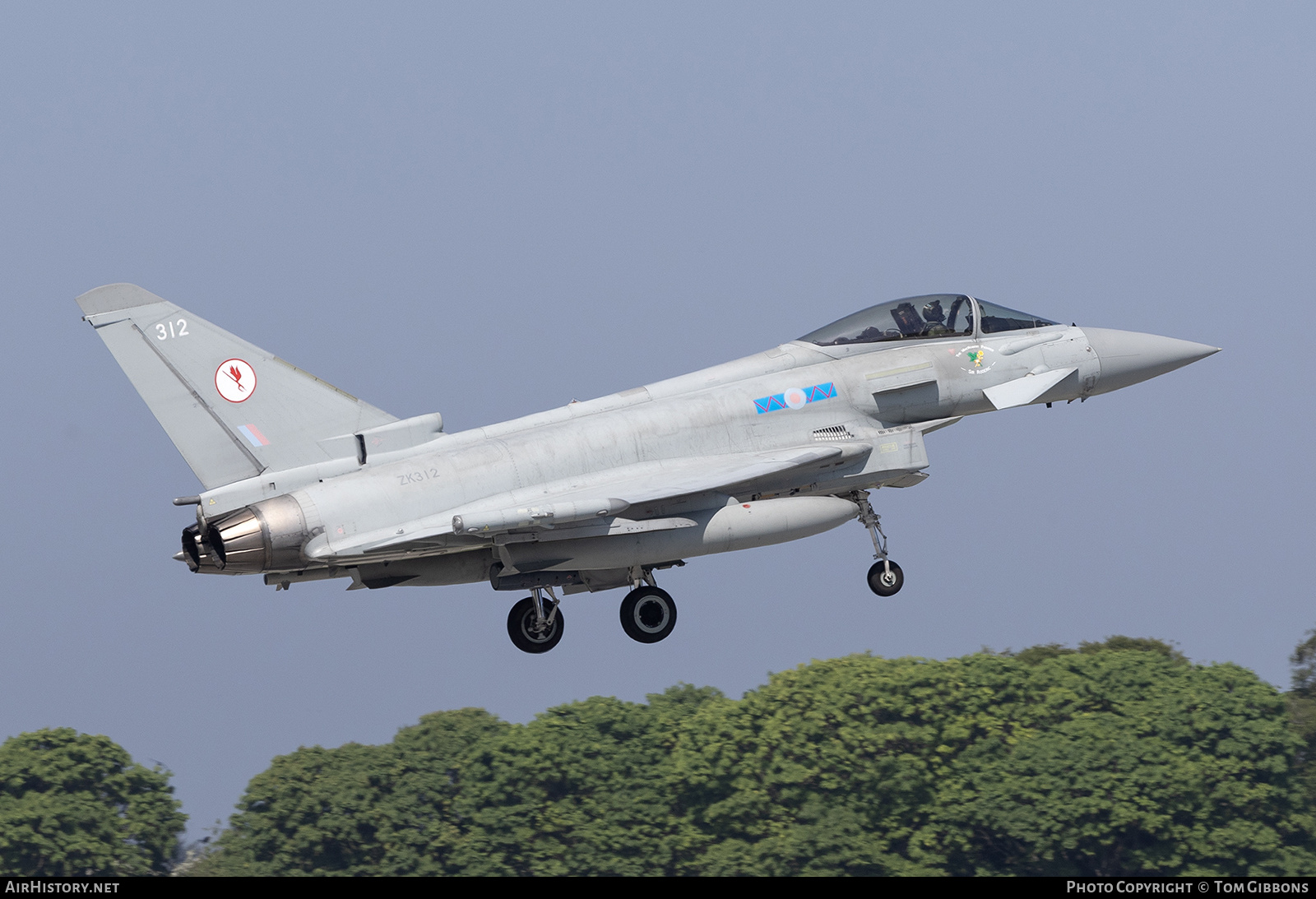 Aircraft Photo of ZK312 | Eurofighter EF-2000 Typhoon FGR4 | UK - Air Force | AirHistory.net #688320