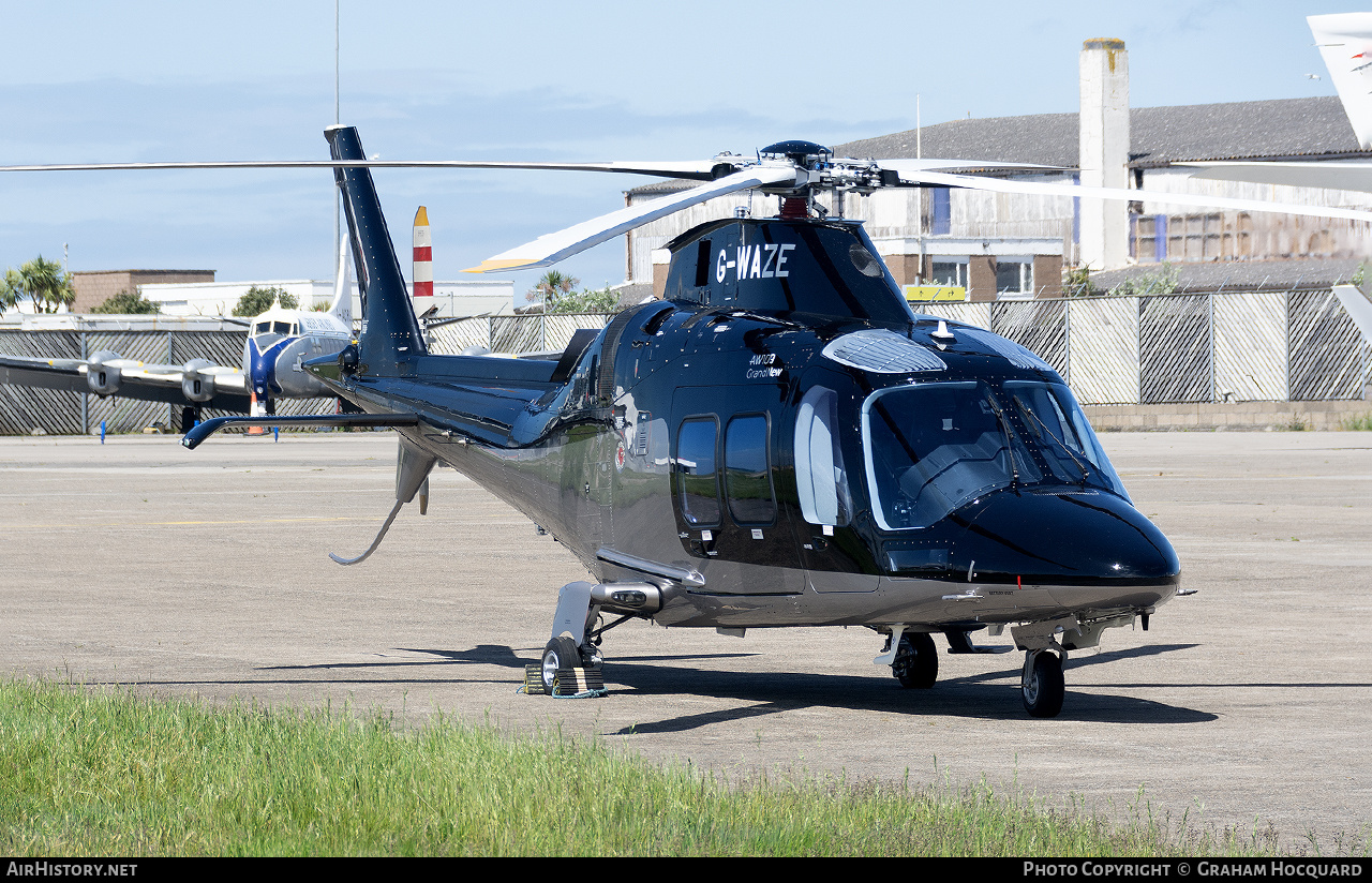 Aircraft Photo of G-WAZE | Leonardo AW-109SP Grand New | AirHistory.net #688321