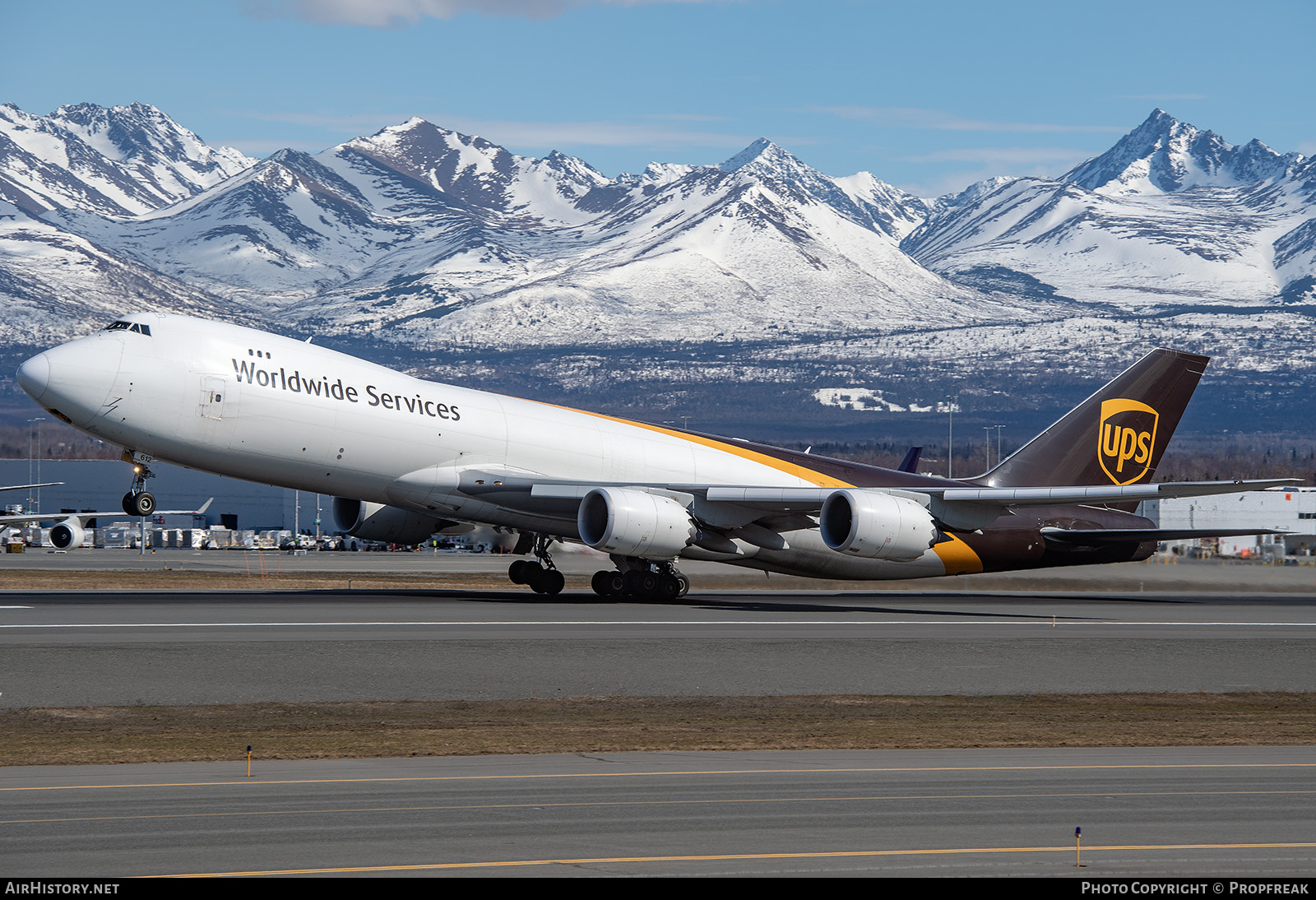Aircraft Photo of N612UP | Boeing 747-8F | United Parcel Service - UPS | AirHistory.net #688345