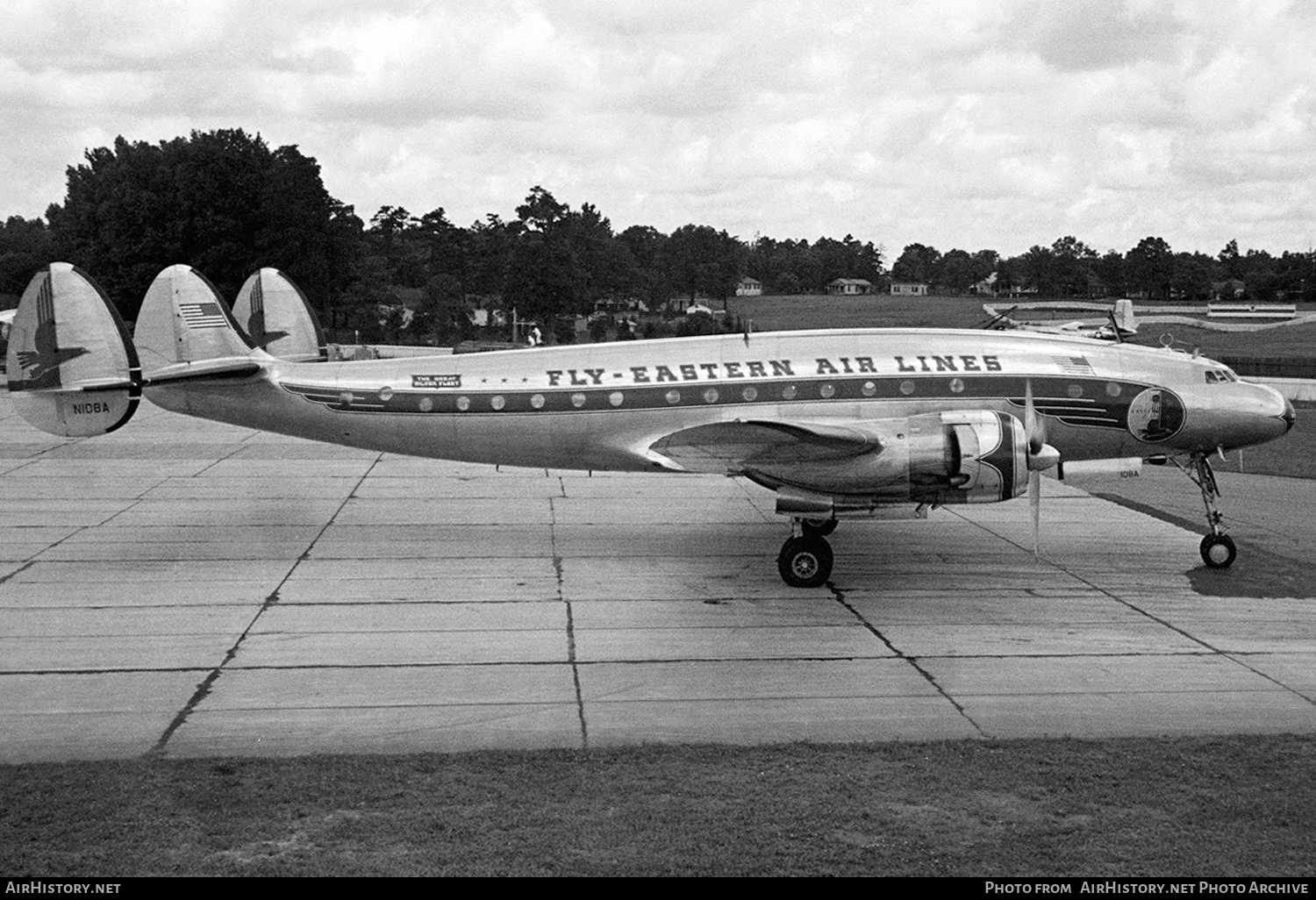 Aircraft Photo of N108A | Lockheed L-649 Constellation | Eastern Air Lines | AirHistory.net #688349