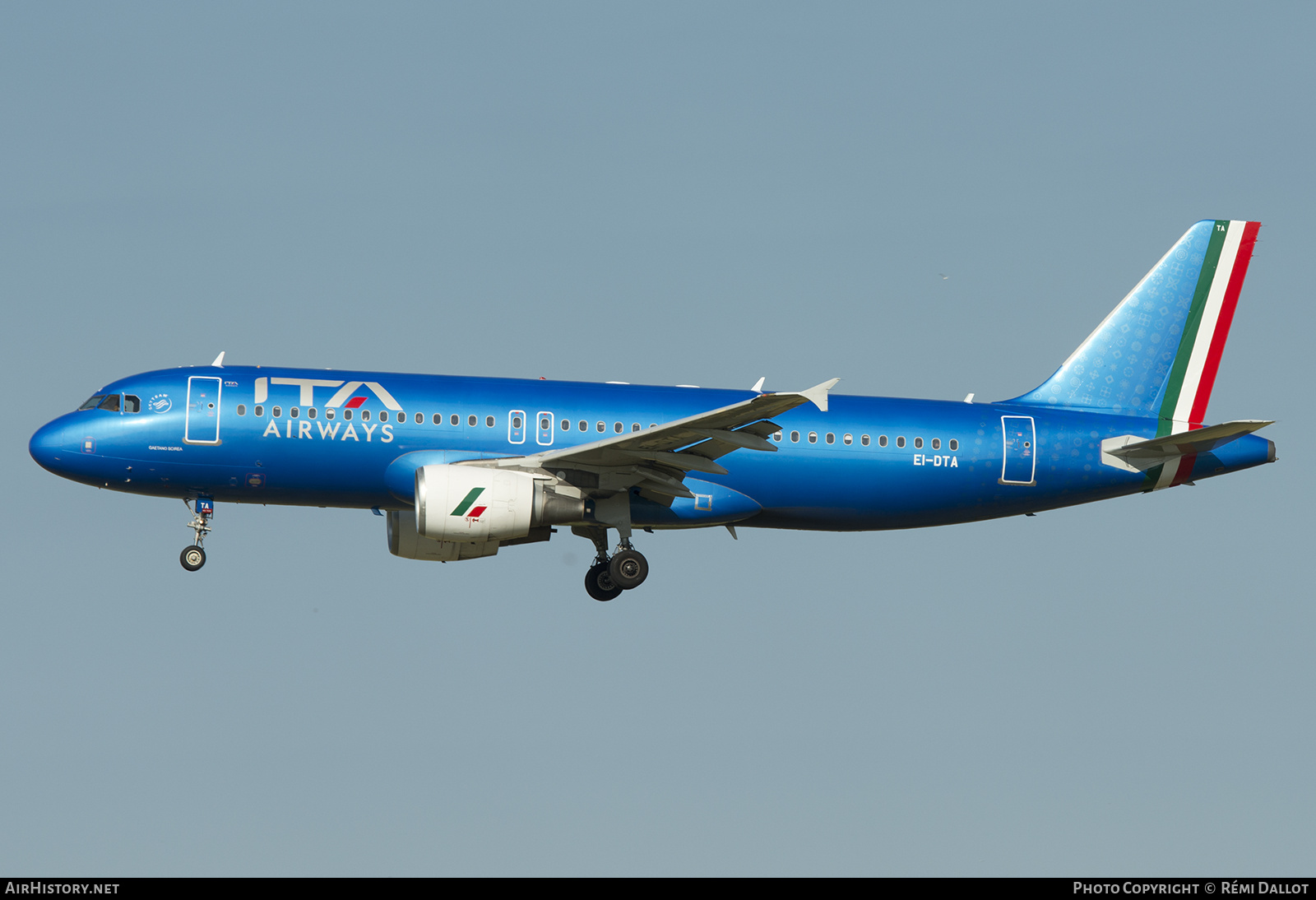 Aircraft Photo of EI-DTA | Airbus A320-216 | ITA Airways | AirHistory.net #688356