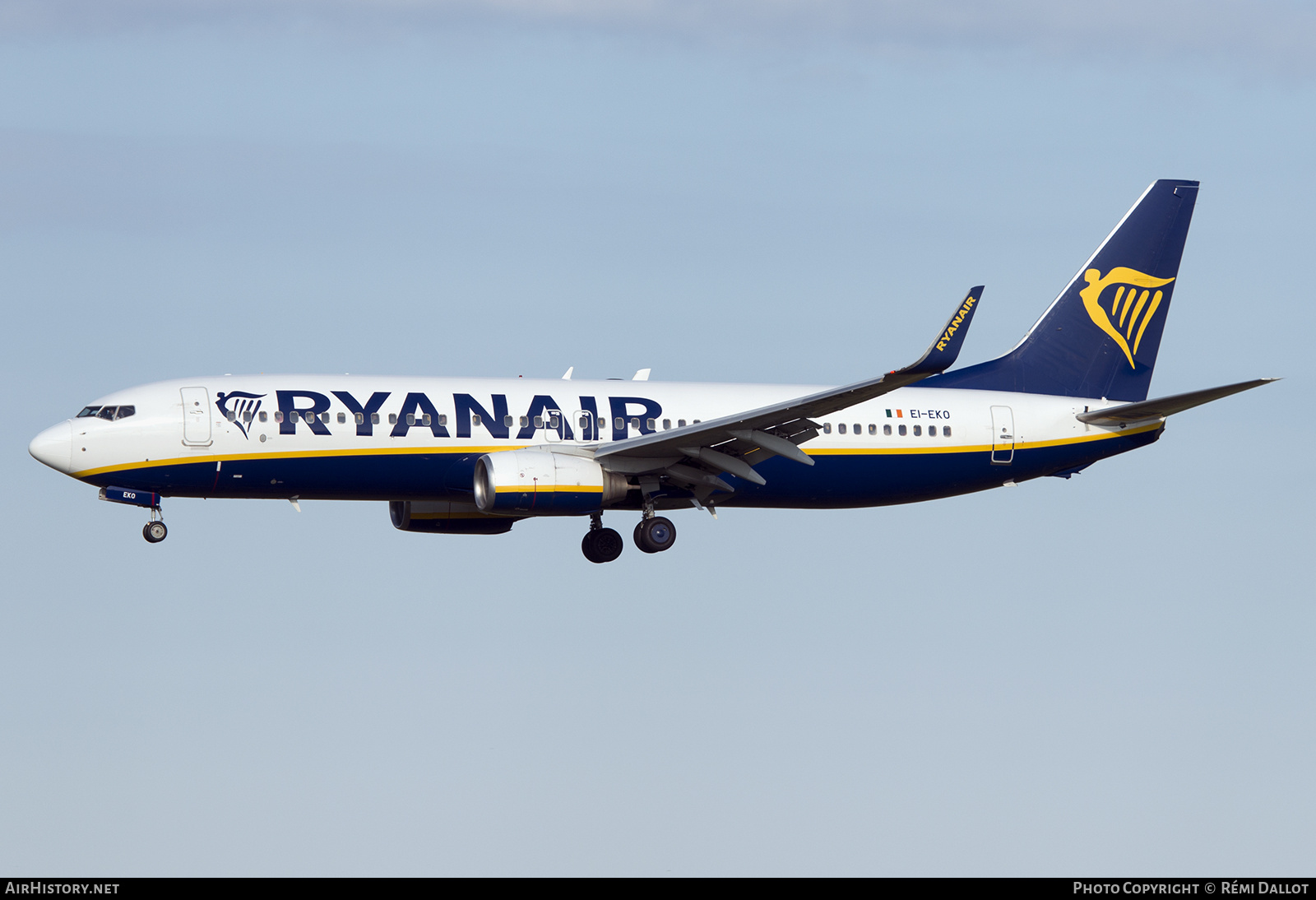 Aircraft Photo of EI-EKO | Boeing 737-8AS | Ryanair | AirHistory.net #688365
