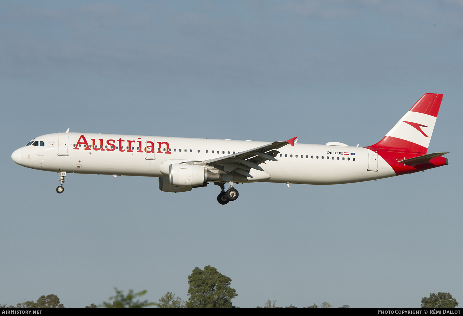 Aircraft Photo of OE-LBE | Airbus A321-211 | Austrian Airlines | AirHistory.net #688367