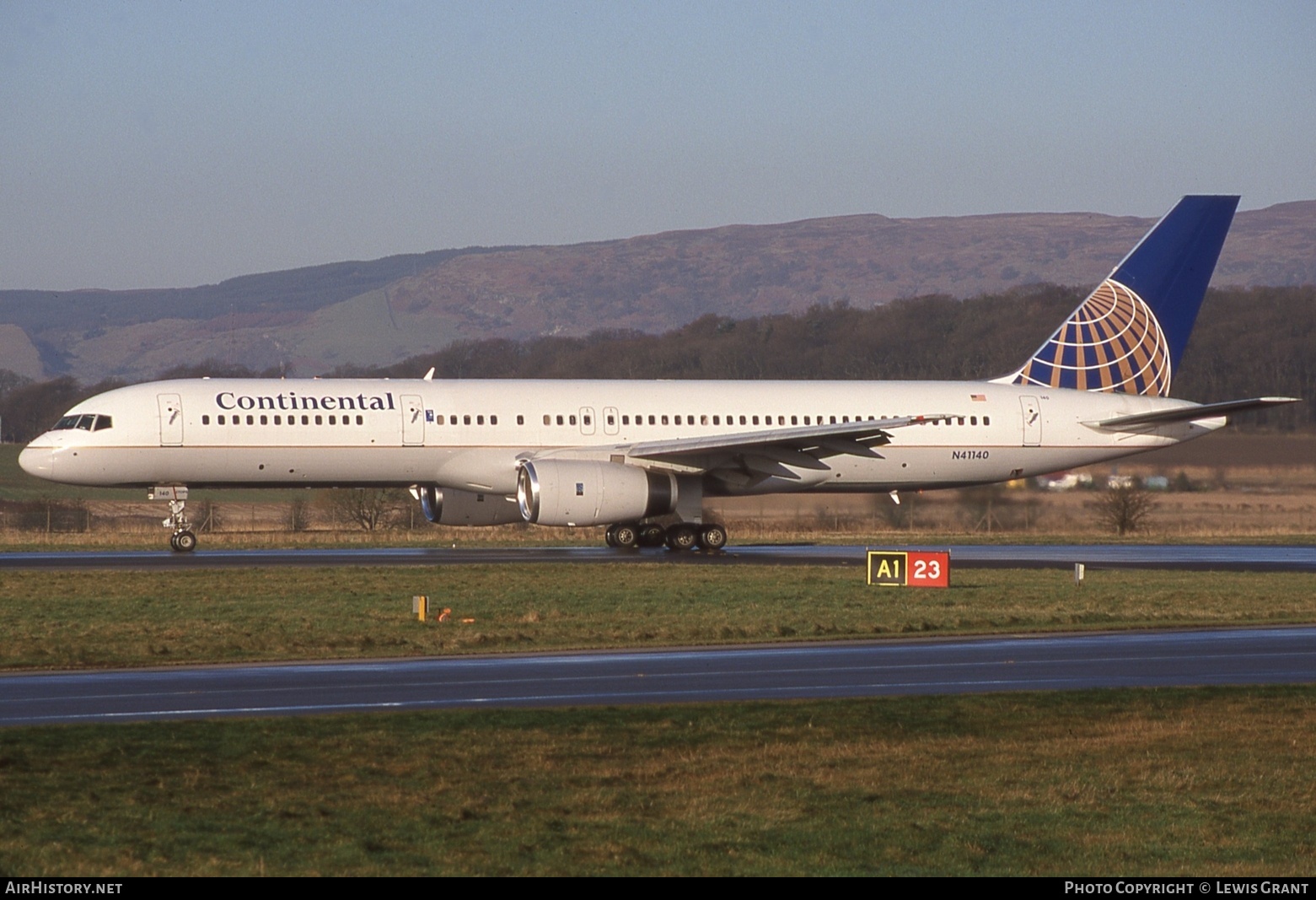 Aircraft Photo of N41140 | Boeing 757-224 | Continental Airlines | AirHistory.net #688372