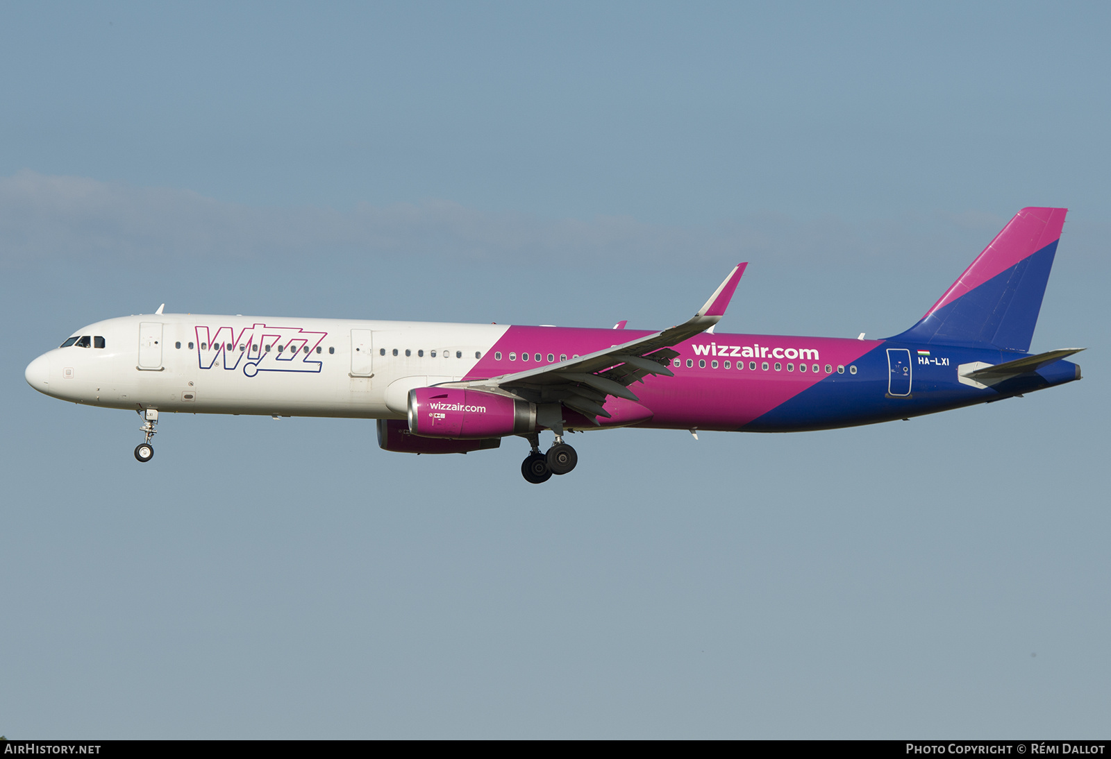 Aircraft Photo of HA-LXI | Airbus A321-231 | Wizz Air | AirHistory.net #688373